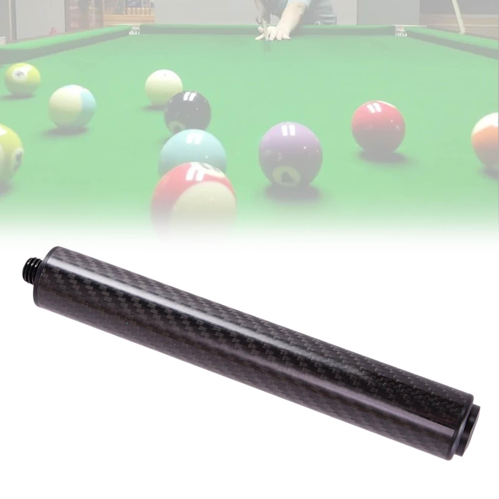 Professional Billiards Cue Extensions Pool Cue Extension Carbon Fiber Tool