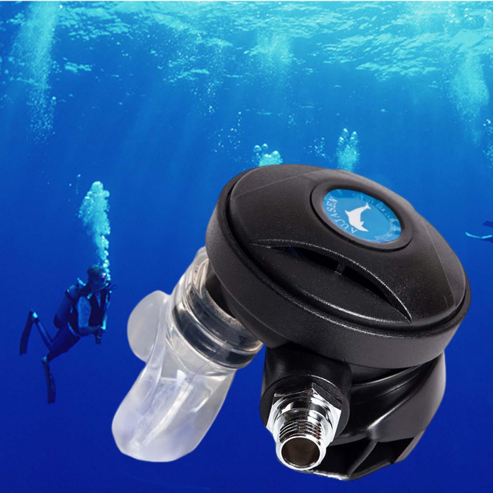 Scuba Diving Second Stage Regulator Breath Adjuster Underwater Gear Black