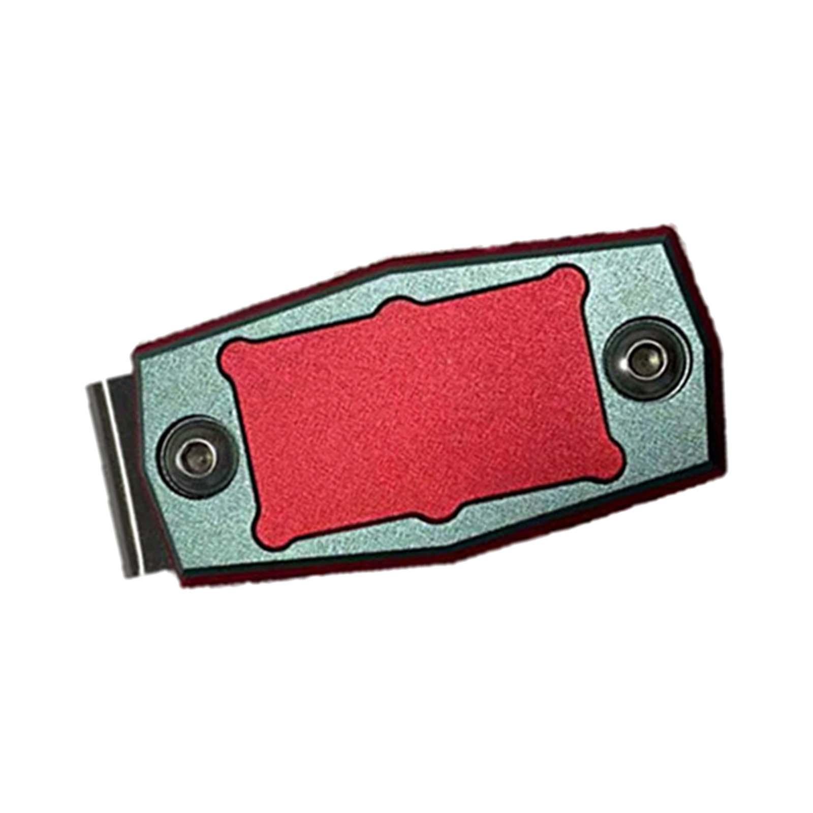 Magnetic Chalk Belt Clip Billiard Hold Chalk Case Practical Tool Green Red