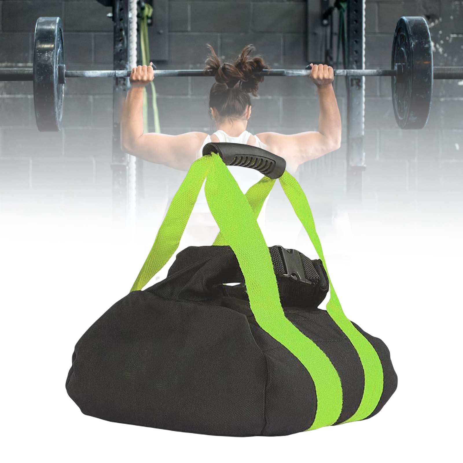 Weight Sandbag Wearresistant Heavy Duty for Workout Training Gym green