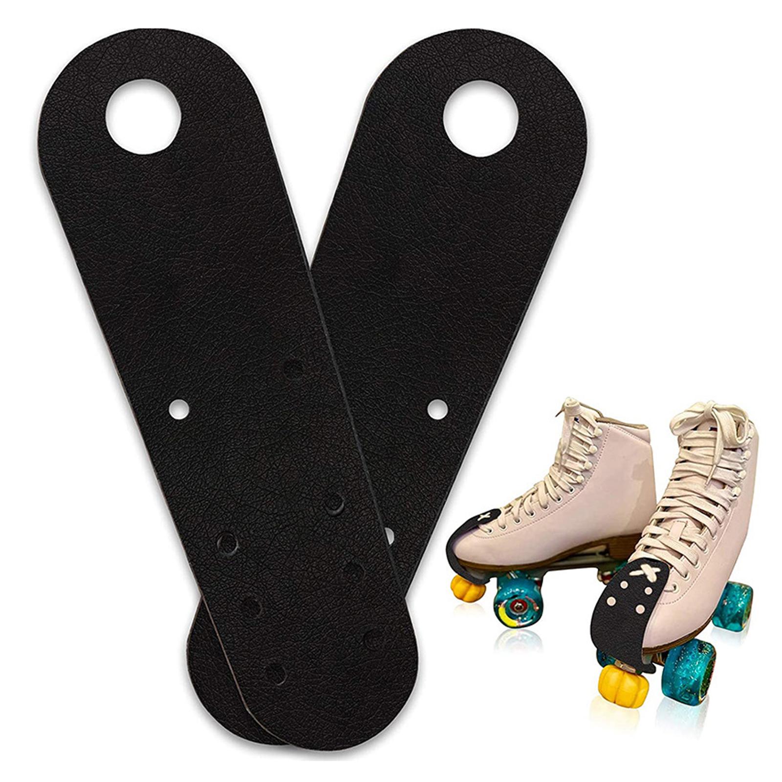 Roller Skate Toe Protector Durable Removable for Rollerblading Skating Accs Black