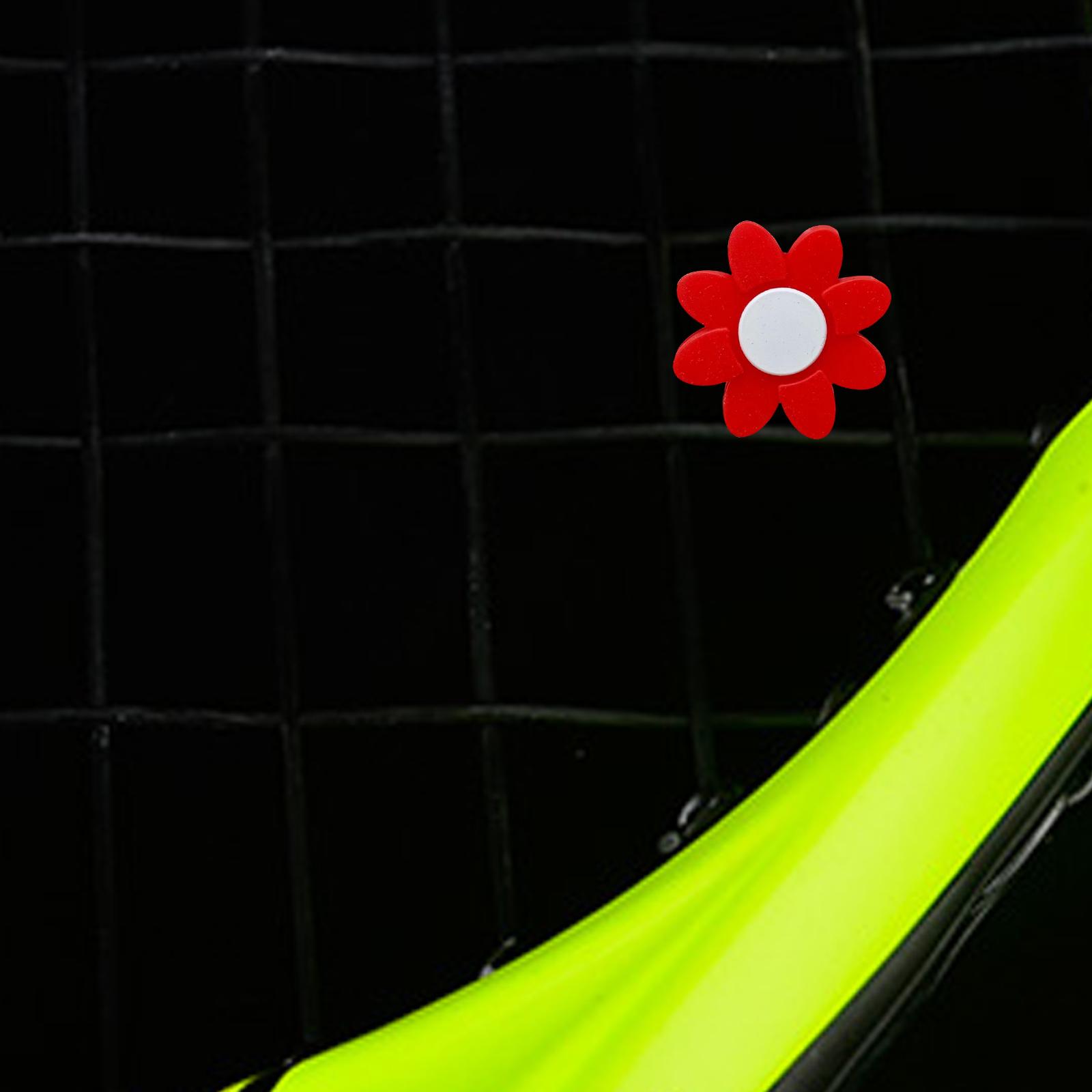 Tennis Racket Vibration Dampener Tennis Racquet Shock Absorber User Friendly Red