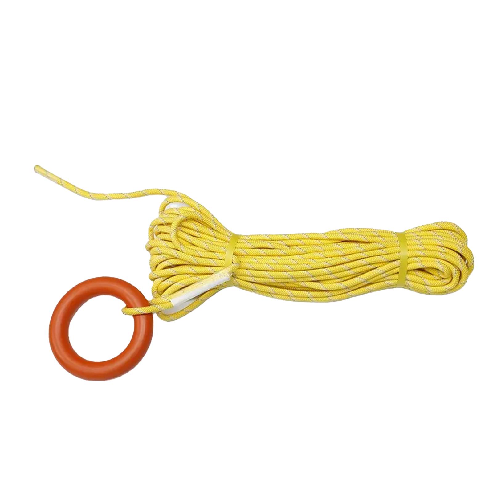 30M Water Floating Rope with Hand Rings Professional for Sailing