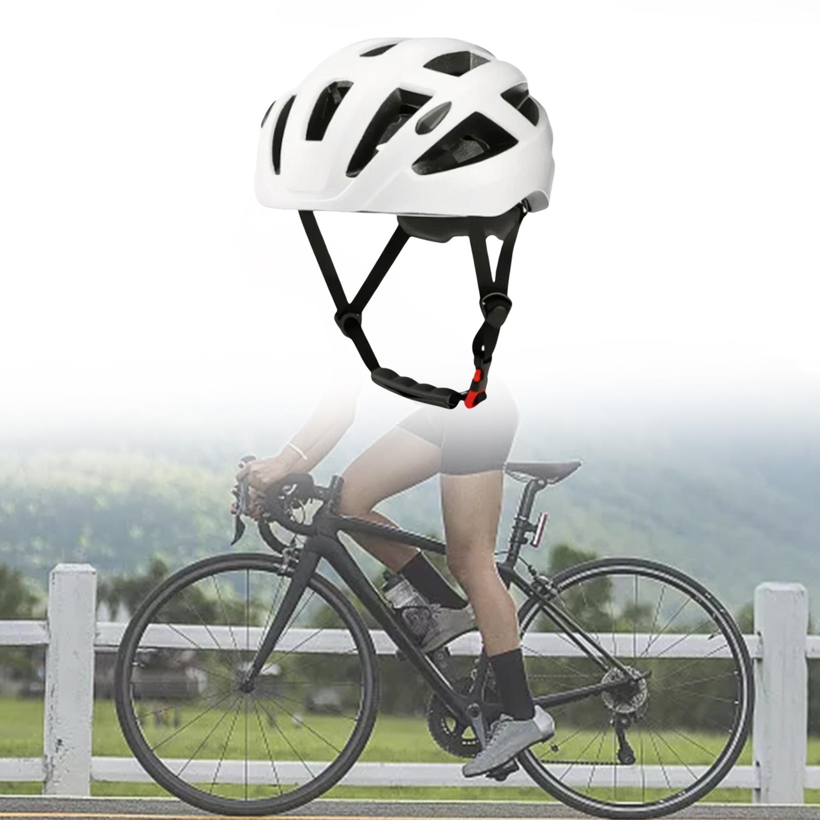 Bike Helmet Modern Bicycle Helmet for Road Mountain Bike Bicycling Commuting White