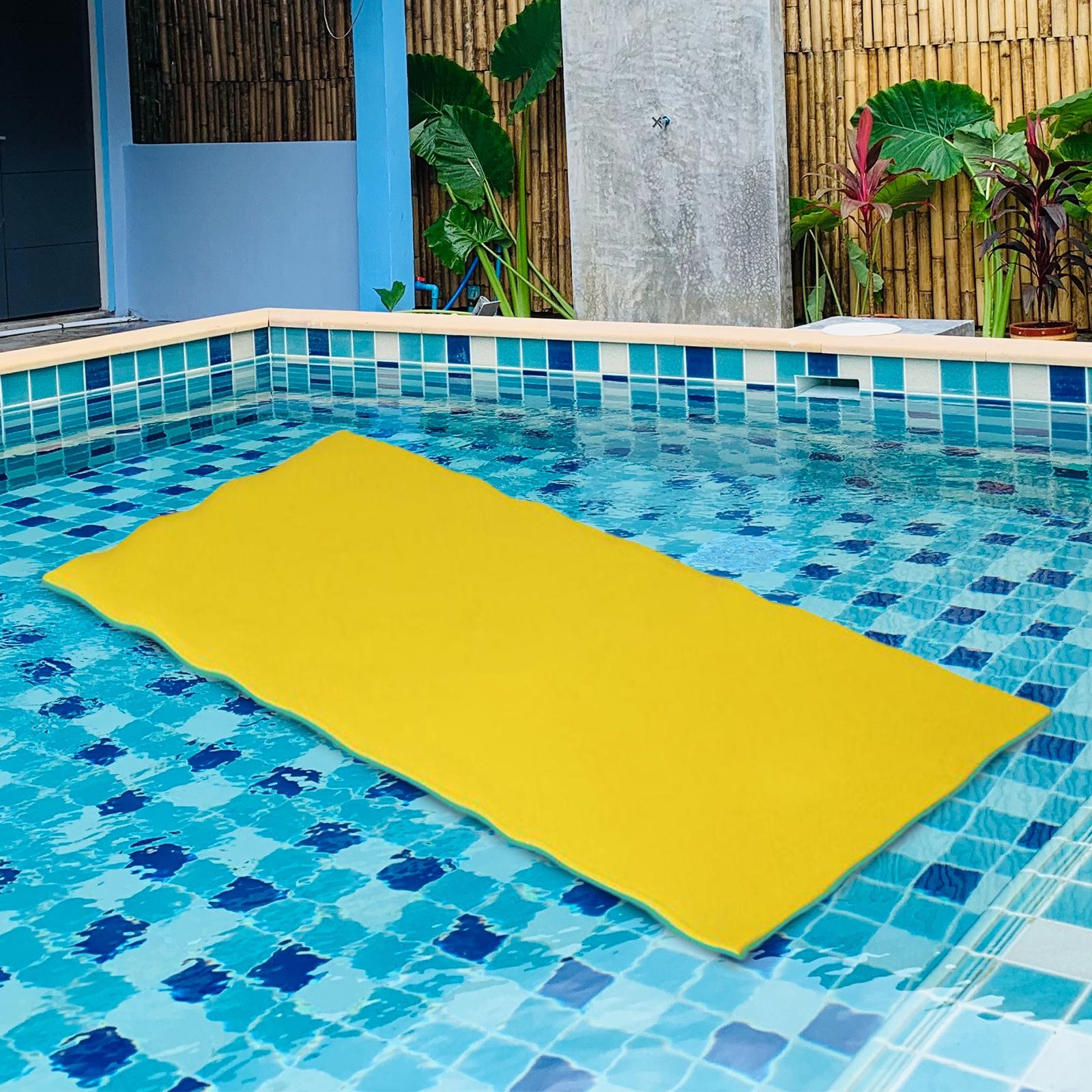 Water Float Mat High Density Blanket Relaxing Water Recreation Float Mat Bed