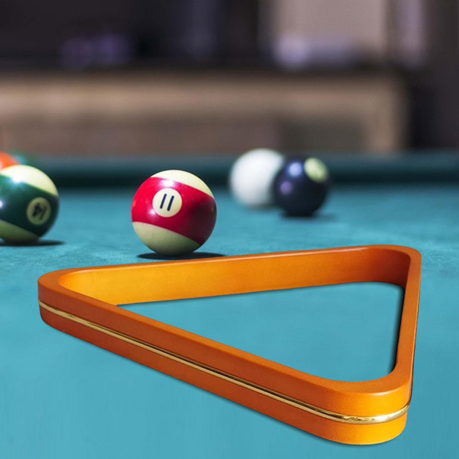 Billiard Ball Rack Snooker Pool Triangle Rack Billiard 8 Balls Triangle Rack