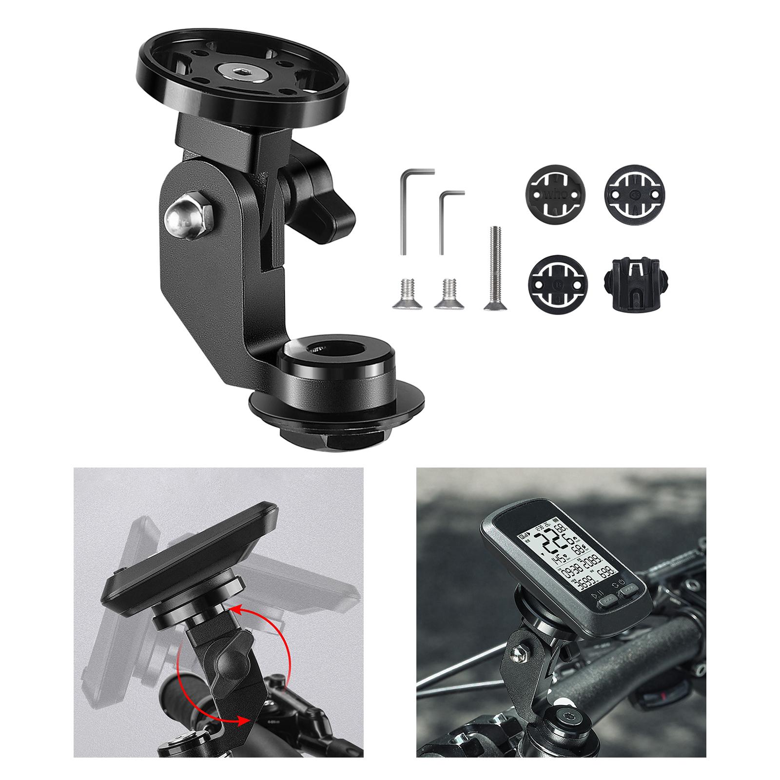 Headset Bike Computer Mount Aluminium Alloy Bicycle Computer Support Bracket