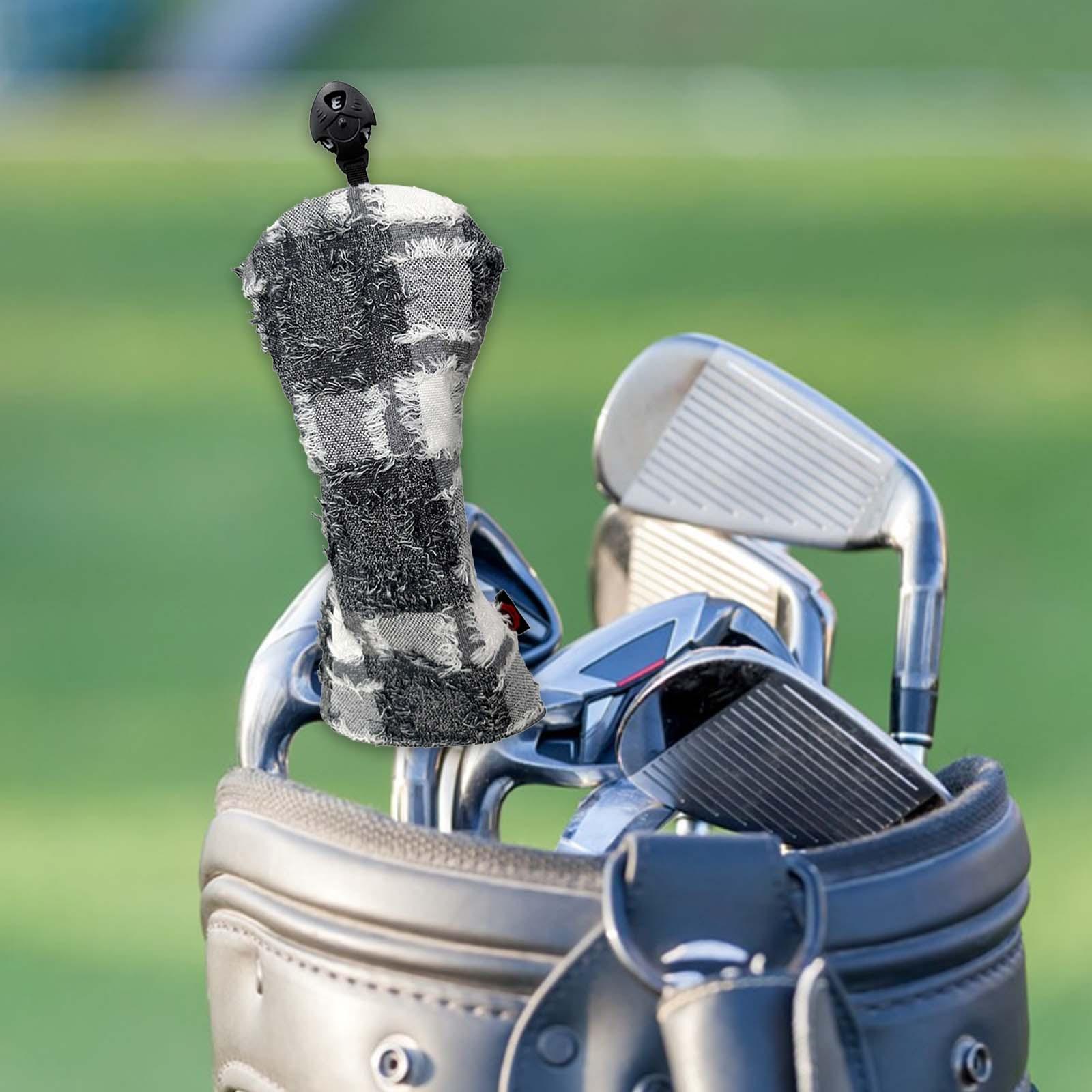 Golf Club Head Cover Fleece Lined Golf Hybrid Head Covers Golf Headcovers