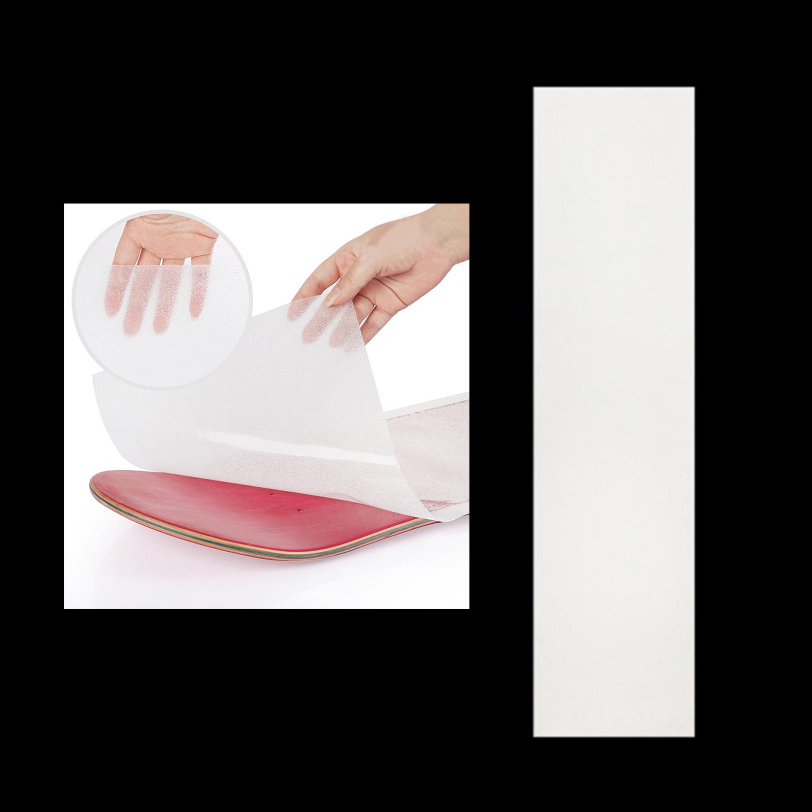 Longboard Grip Tape Stable Transparent 50x10inch for Skateboard Stairs Pedal