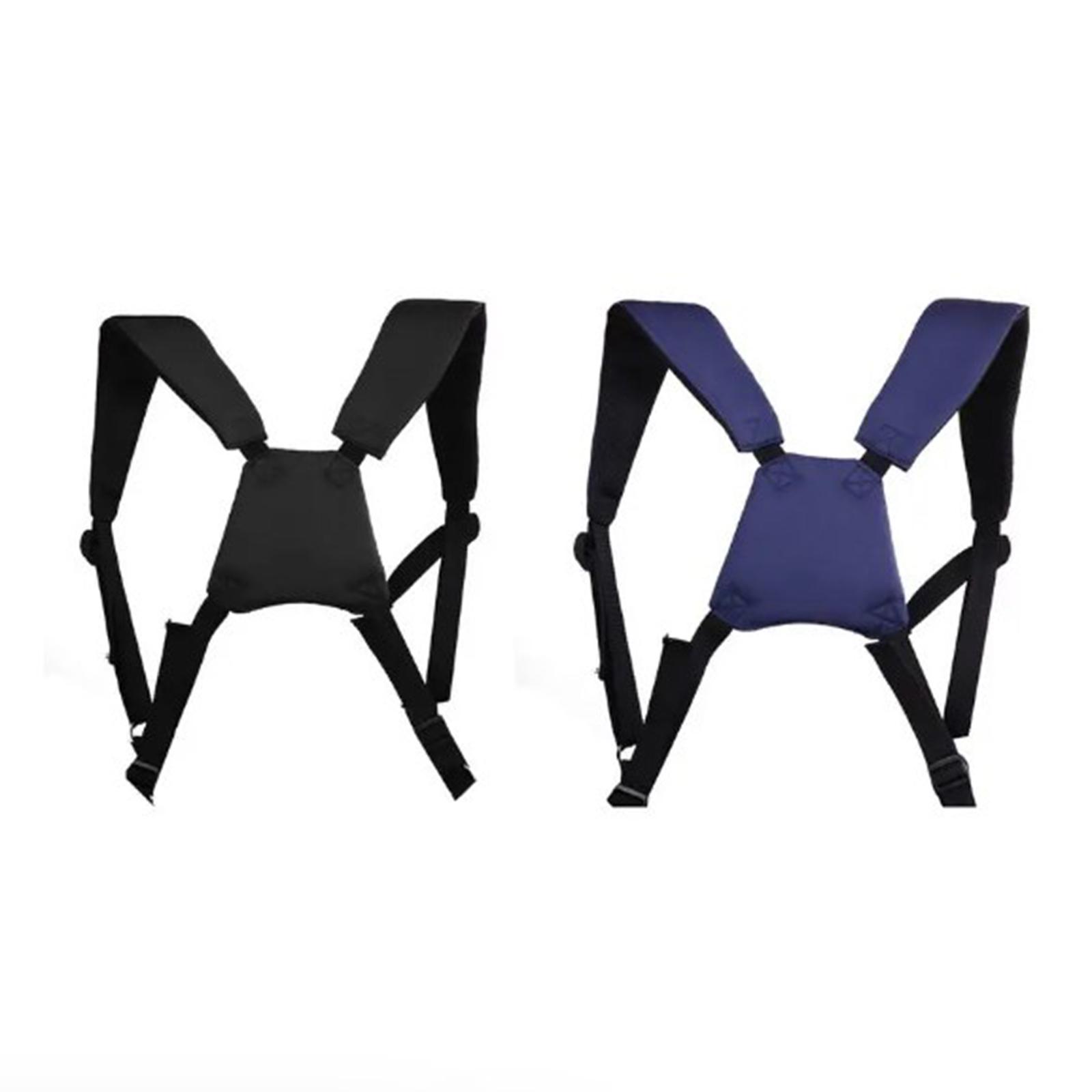 Golf Bag Shoulder Strap Universal Waterproof Adjustable Golf Bag Accessories Black