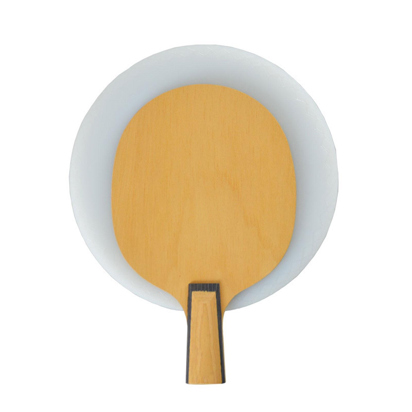 Table Tennis Racket Assembled Cutting Board Rotatable Diameter 22cm Non Slip