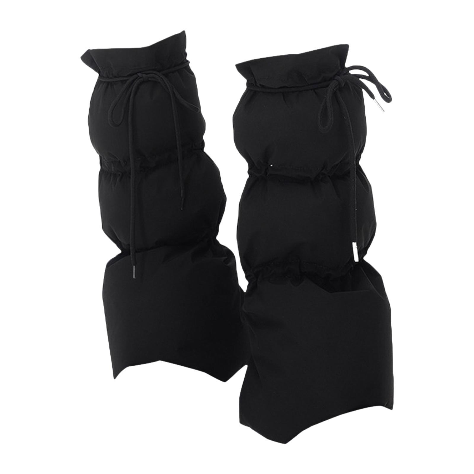 Padded Puffer Leg Warmers