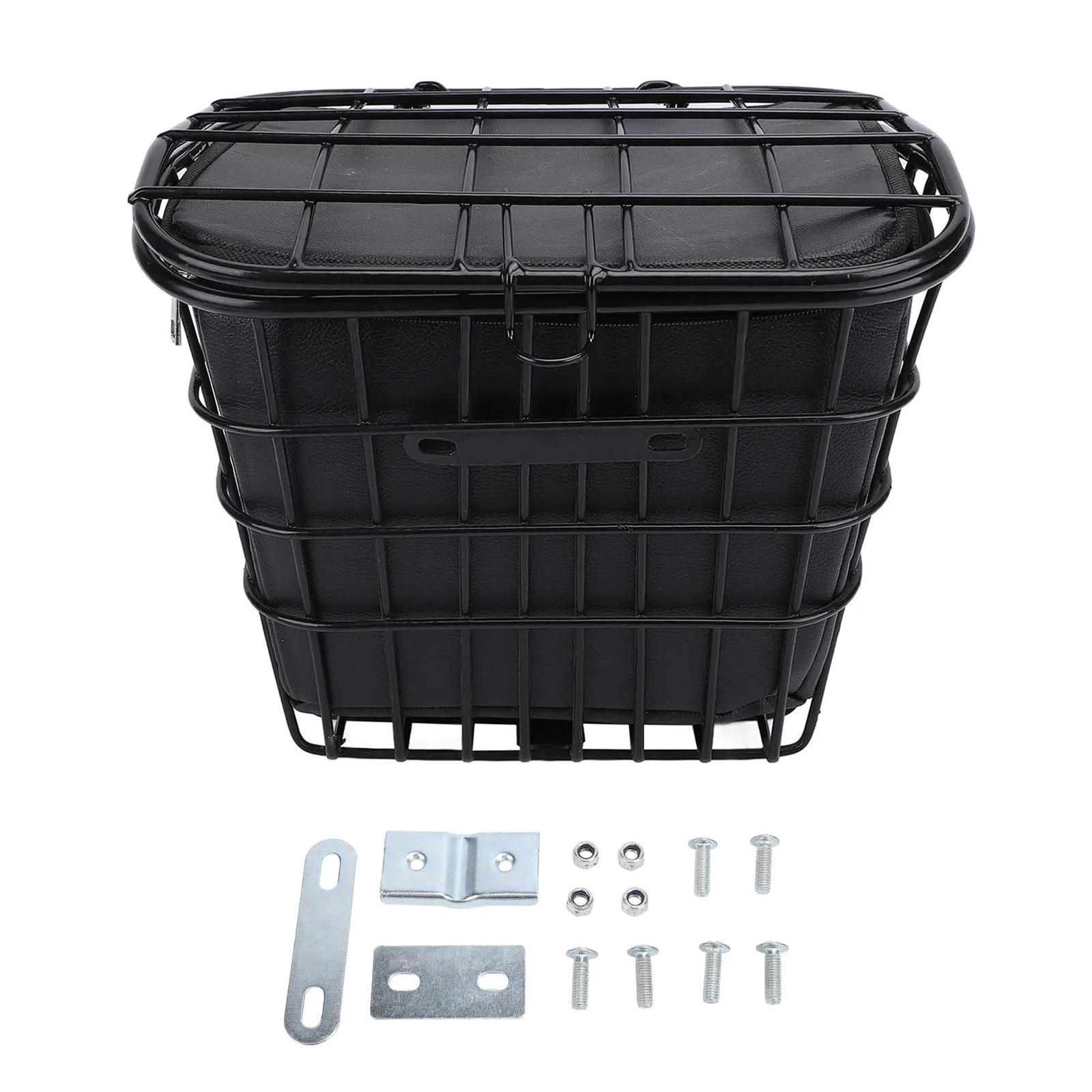Bicycle Storage Basket with Liner Bag