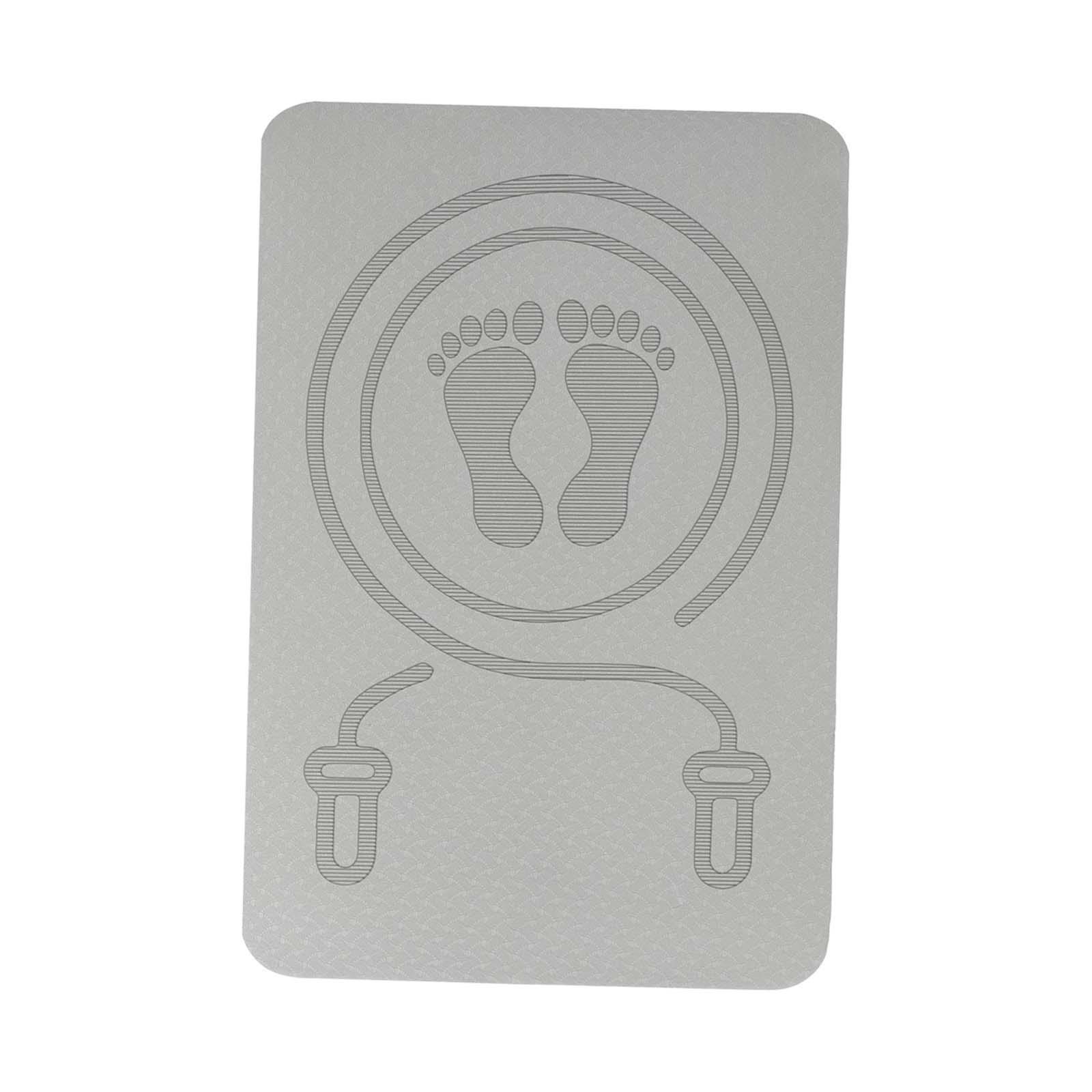 Jump Rope Mat Gray