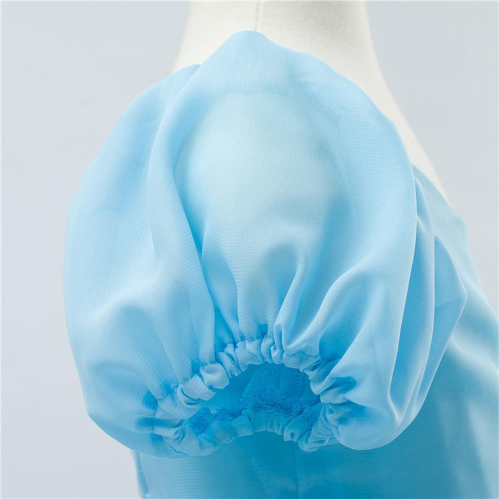 Princess Flower Girls Long Pageant Tulle Wedding Prom Party Gown Dress 130cm