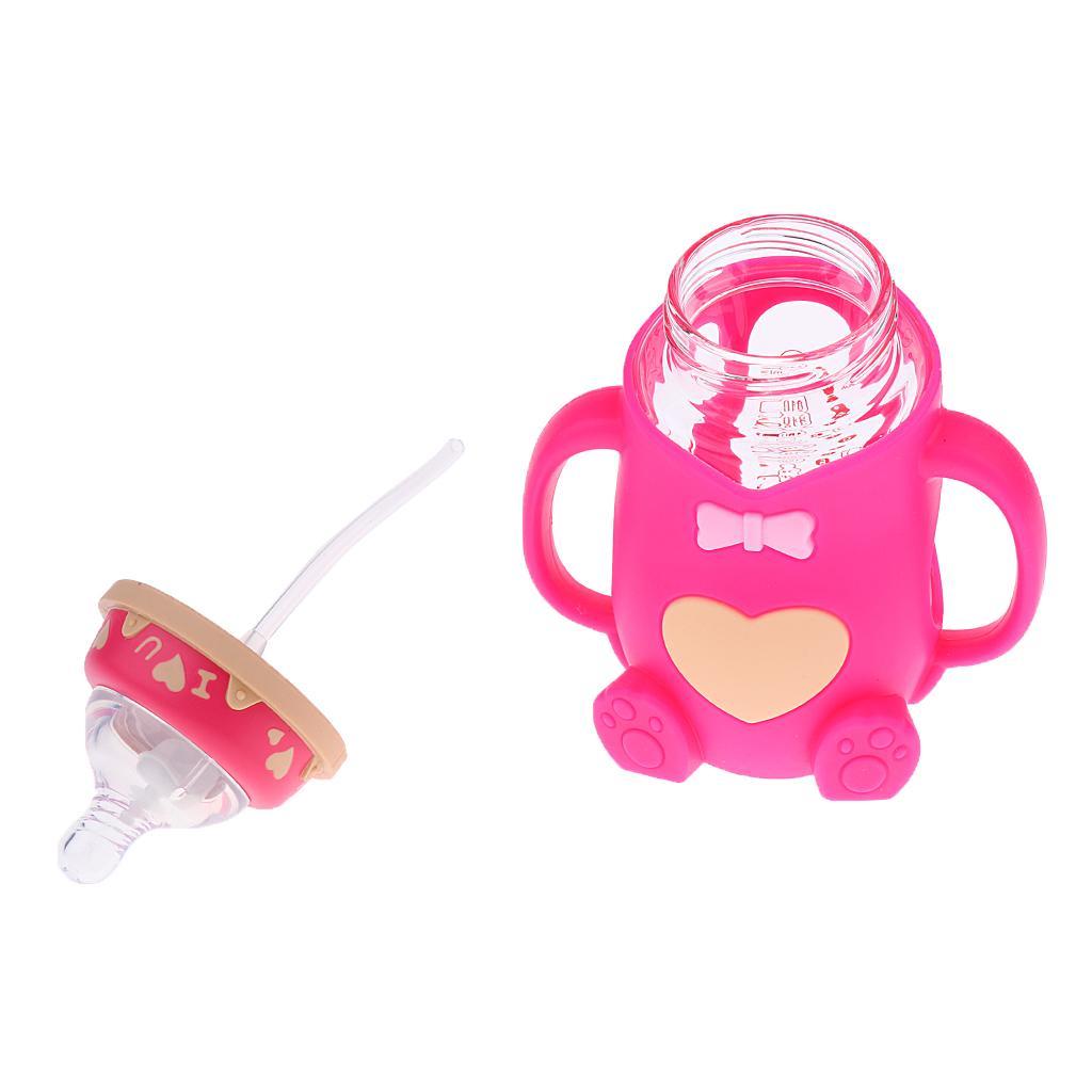 240ml Bebe Bebe Paille Verre Alimentation Bouteille De Lait Resistance Ebay 240ml Bebe Bebe Paille Verre Alimentation Bouteille De Lait Resistance Ebay