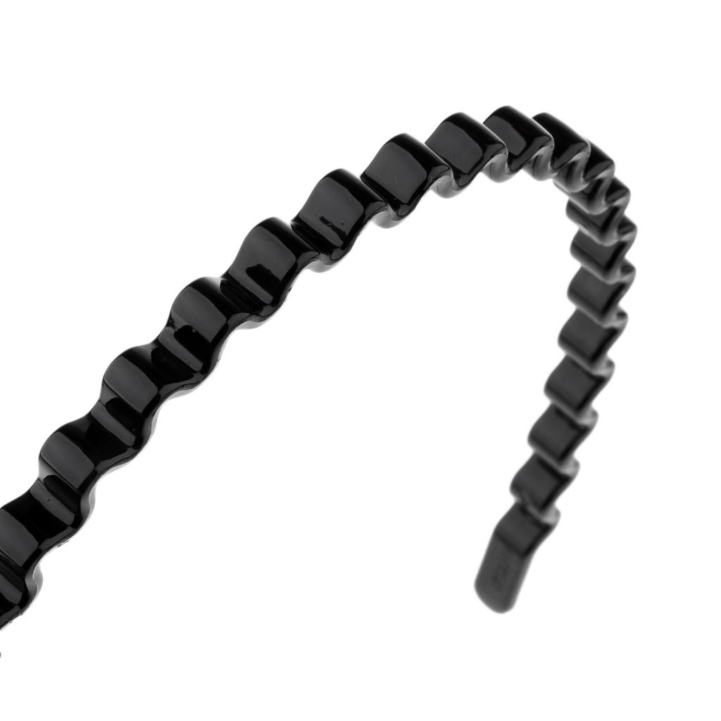 Women Fashion Zig Headband Sports Hair Band Toothed Headband Aliceband