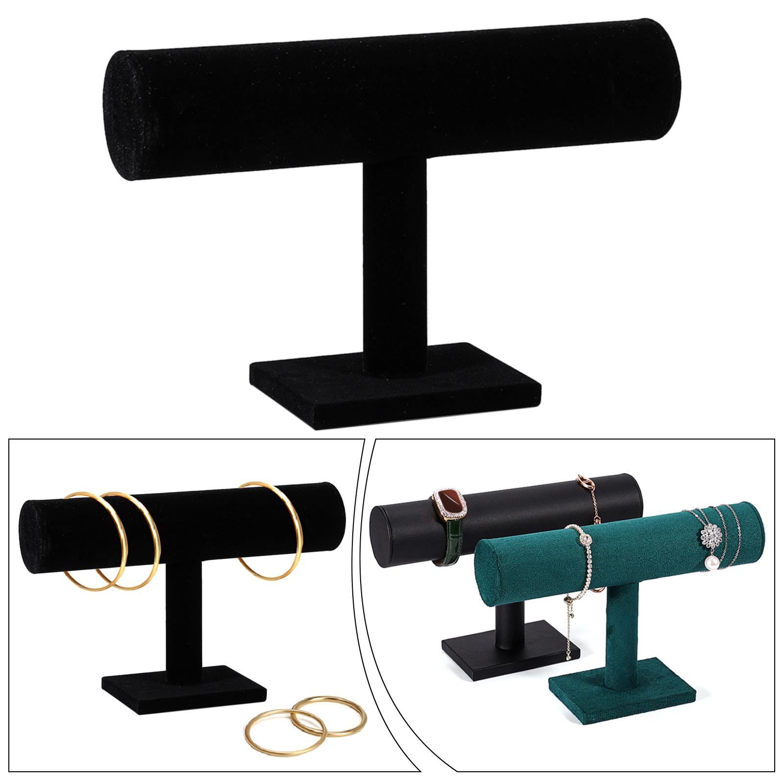 Bracelet Display Stand Organizer for Bangle Home Organization Showcase Black