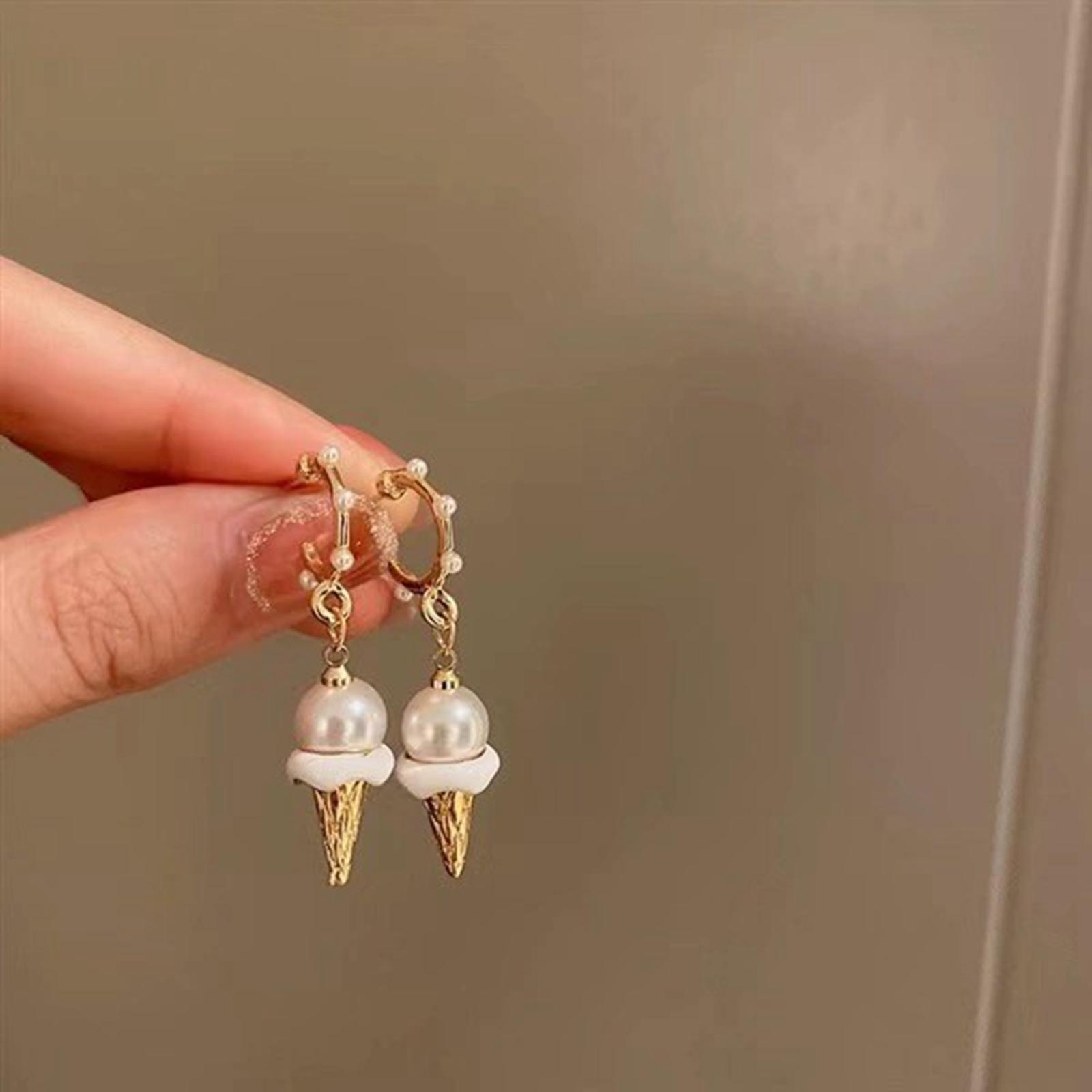 Pendant Fashion New Alloy Stud Earrings Birthday Party Girls Ladies