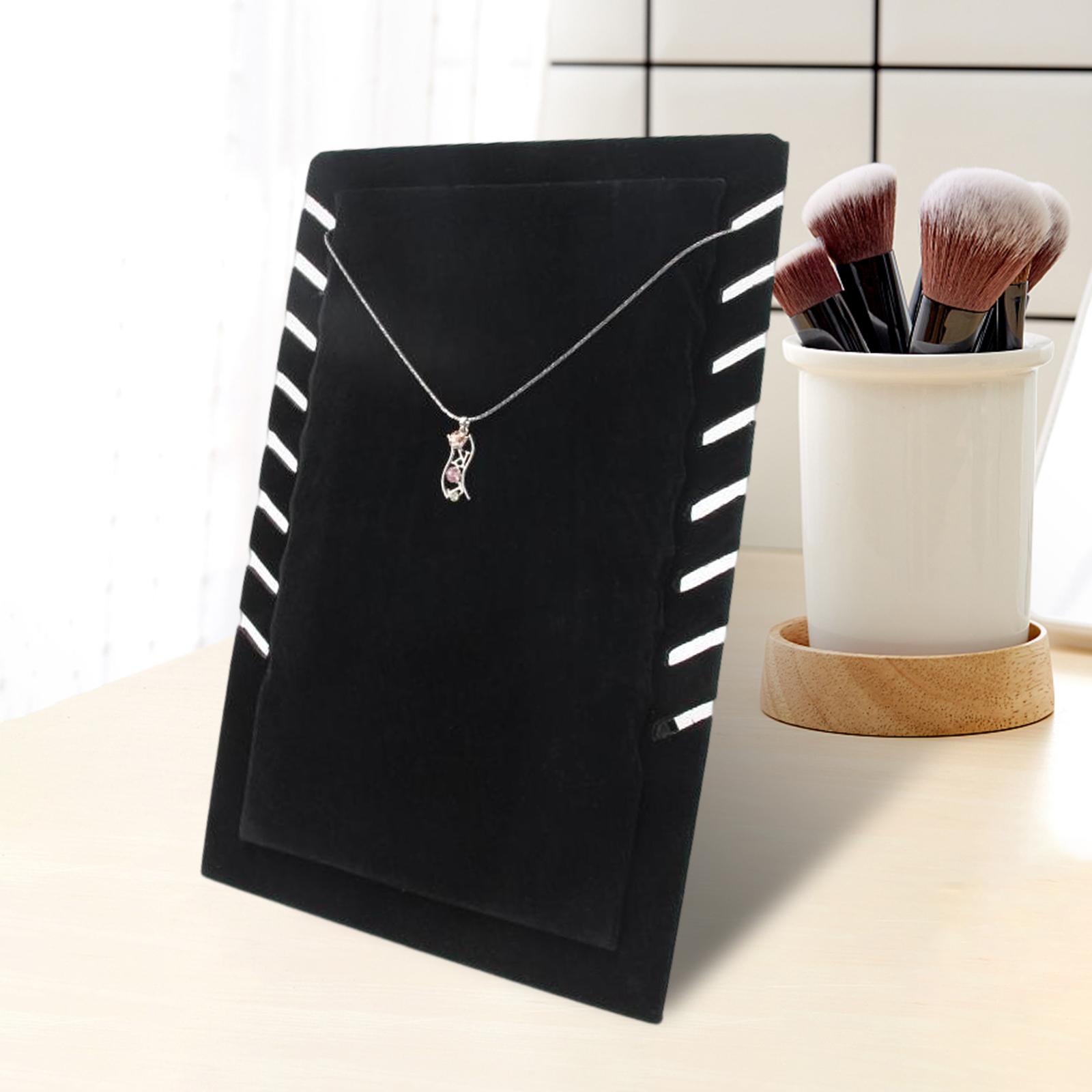 2Pcs Necklace Organizer Holder Necklace Easel Display Stand 