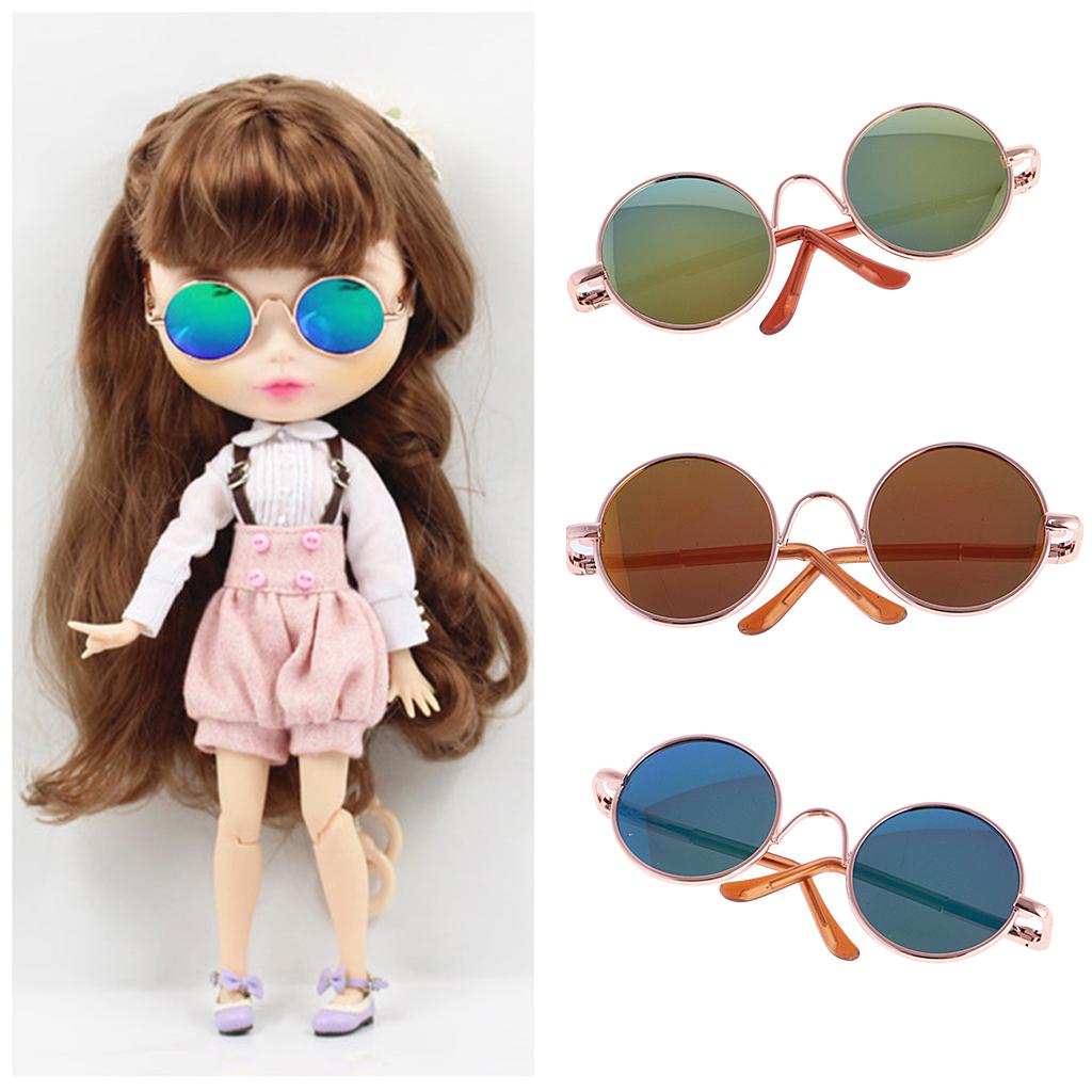 Fashion Doll Glasses Frame Sunglasses For 12" Blythe Doll 1/3 BJD SD