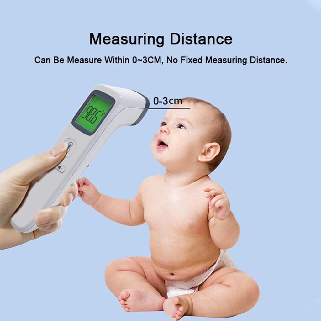 1x Non-Contact IR Infrared Thermometer Ear Forehead Body Temperature Device