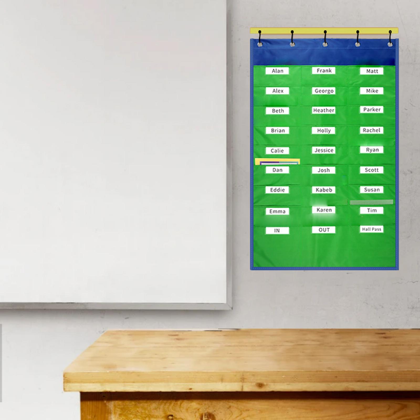 Hanging File Holder Organizer Rack Organizer for Home Classroom Office