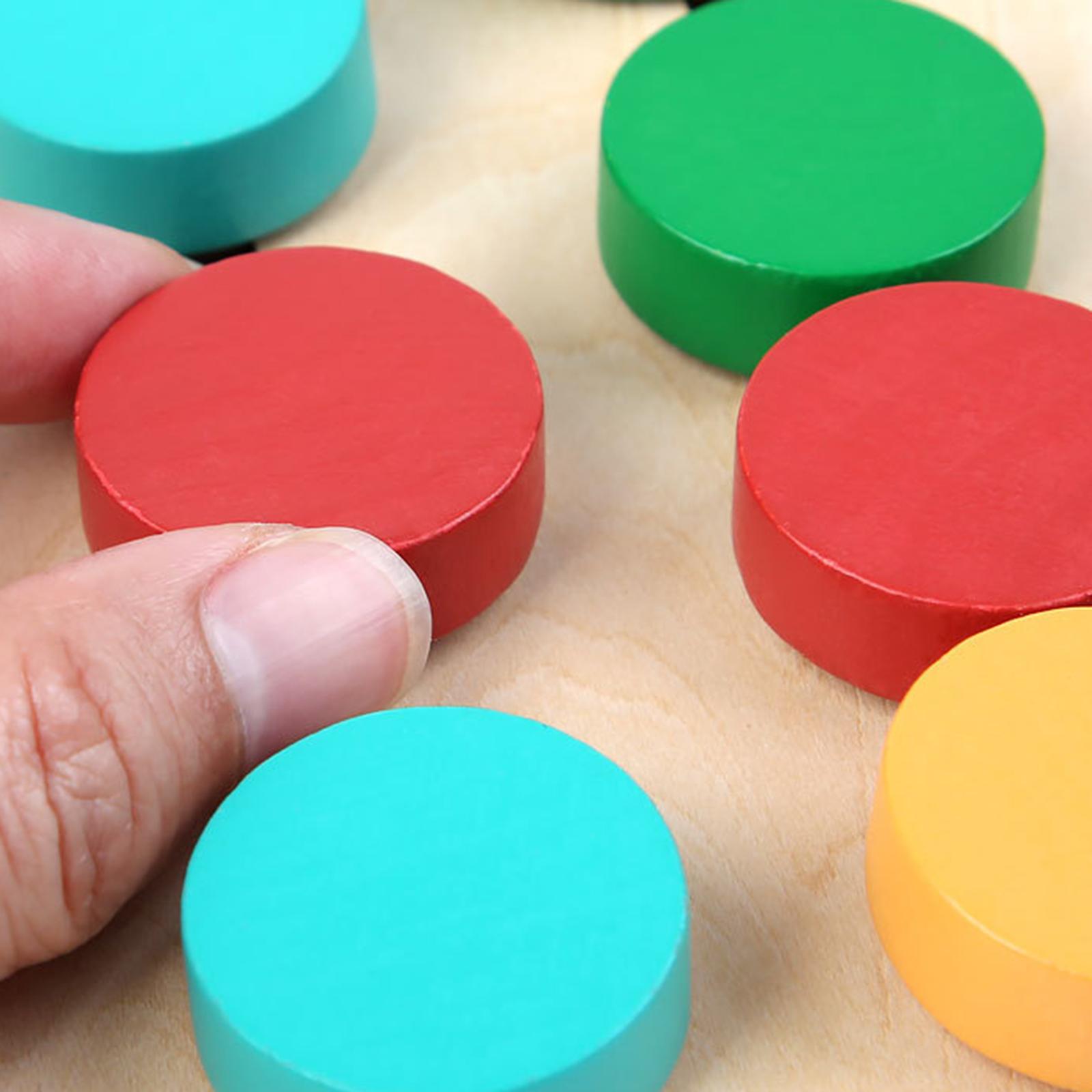 Wooden Board Game Jigsaw Blocks Puzzle for Toddlers Children Preschool