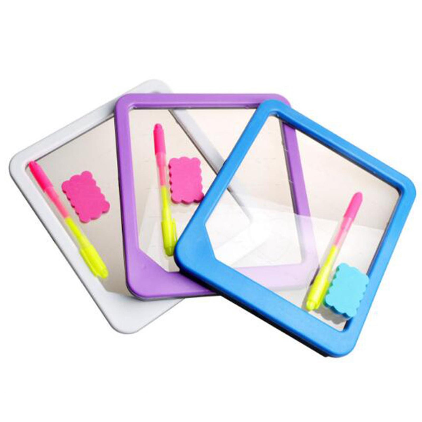 Writing Board Handwriting Early Math Educational Toy for Toddler Students blue