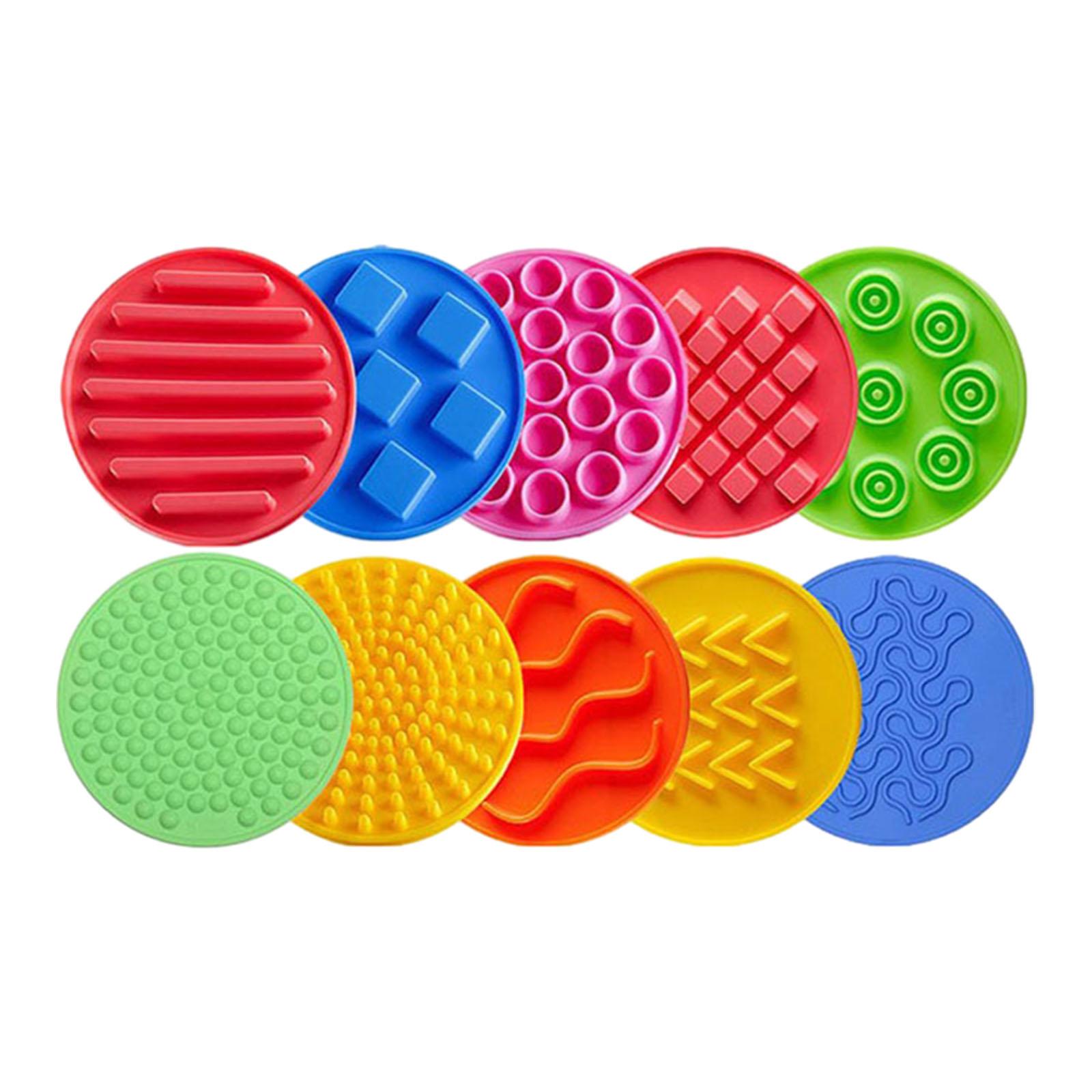 Sensory Silicone Mats Circles