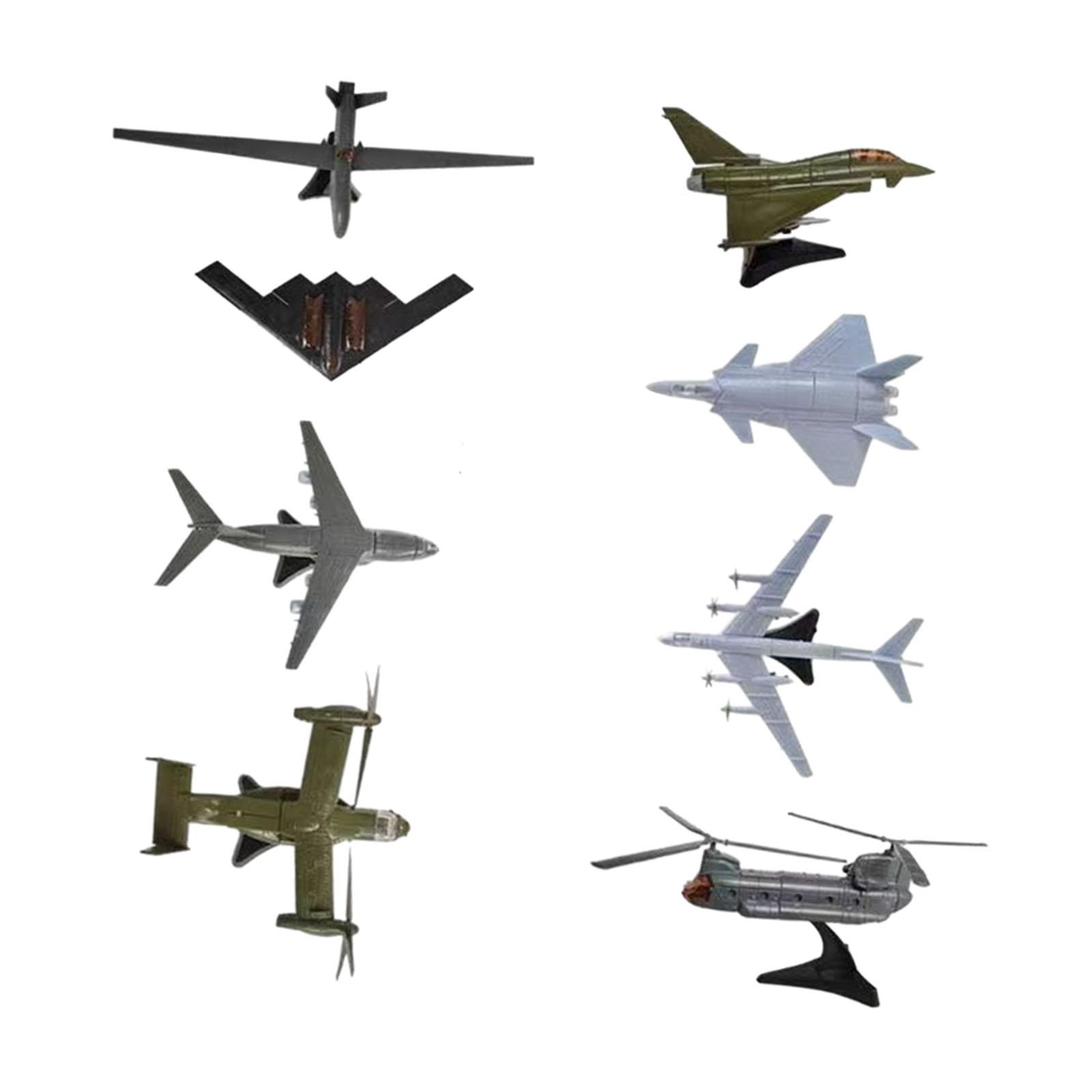 Airplane Model Toy 8Pcs