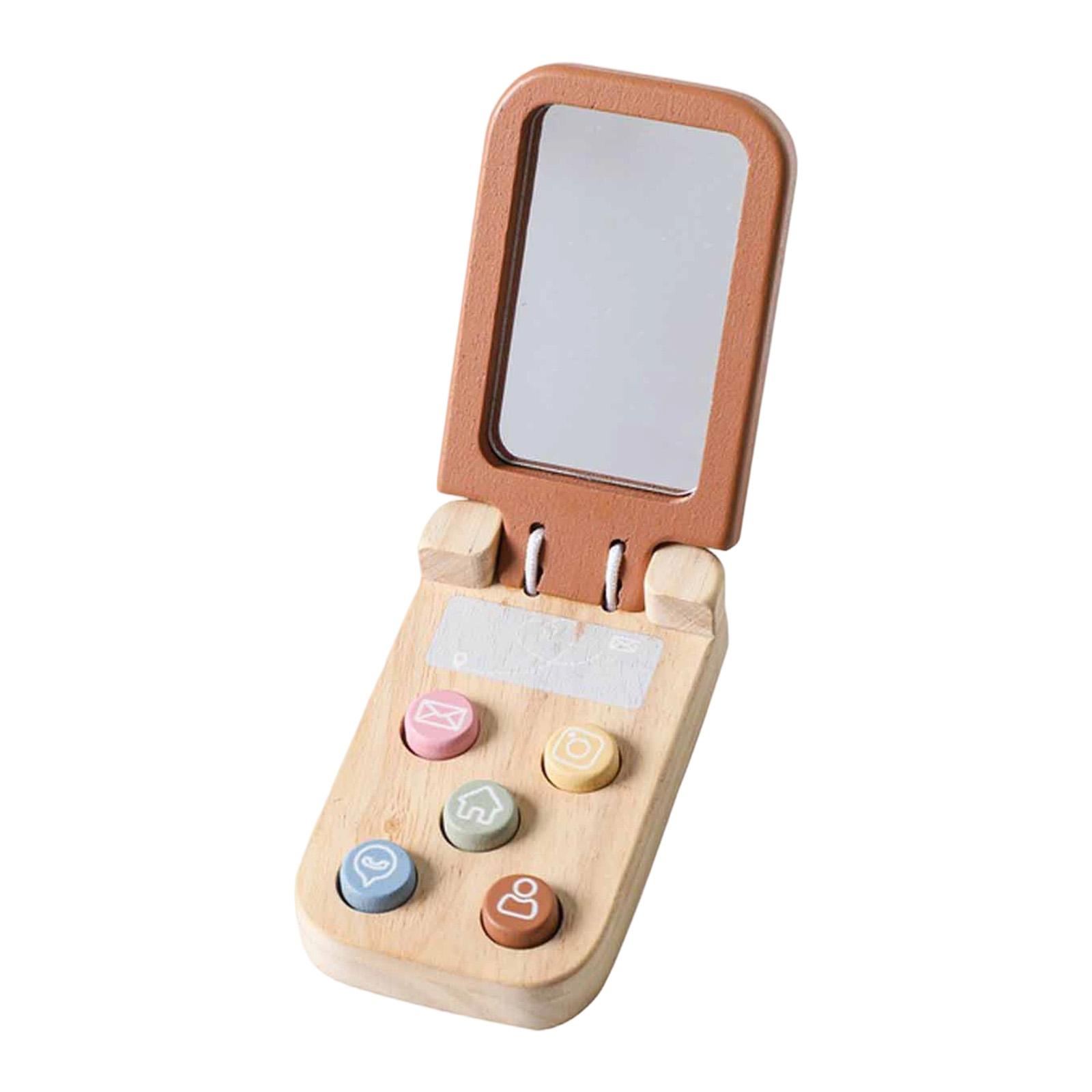 Wooden Baby Cell Phone Toy