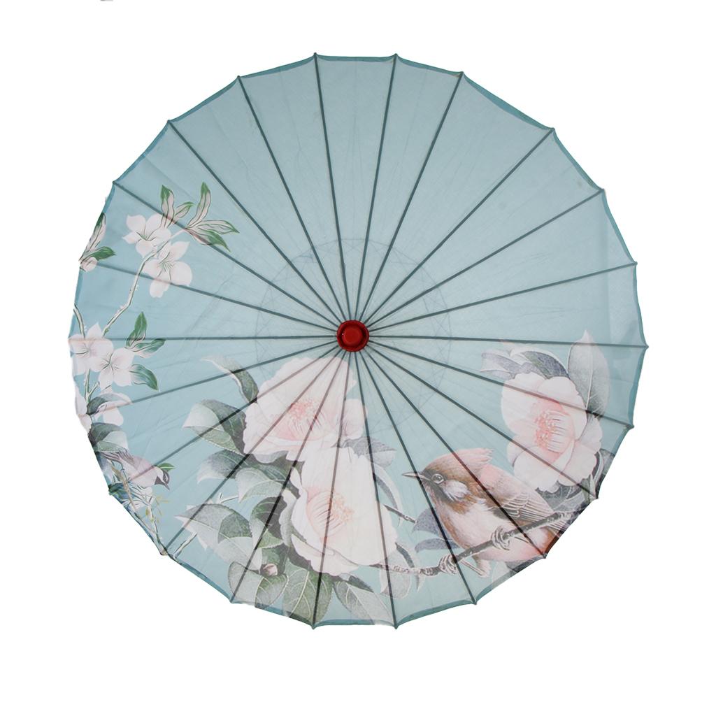 3pcs Chinese Umbrella Parasol Sun Protection for Cosplay Party Photo Props
