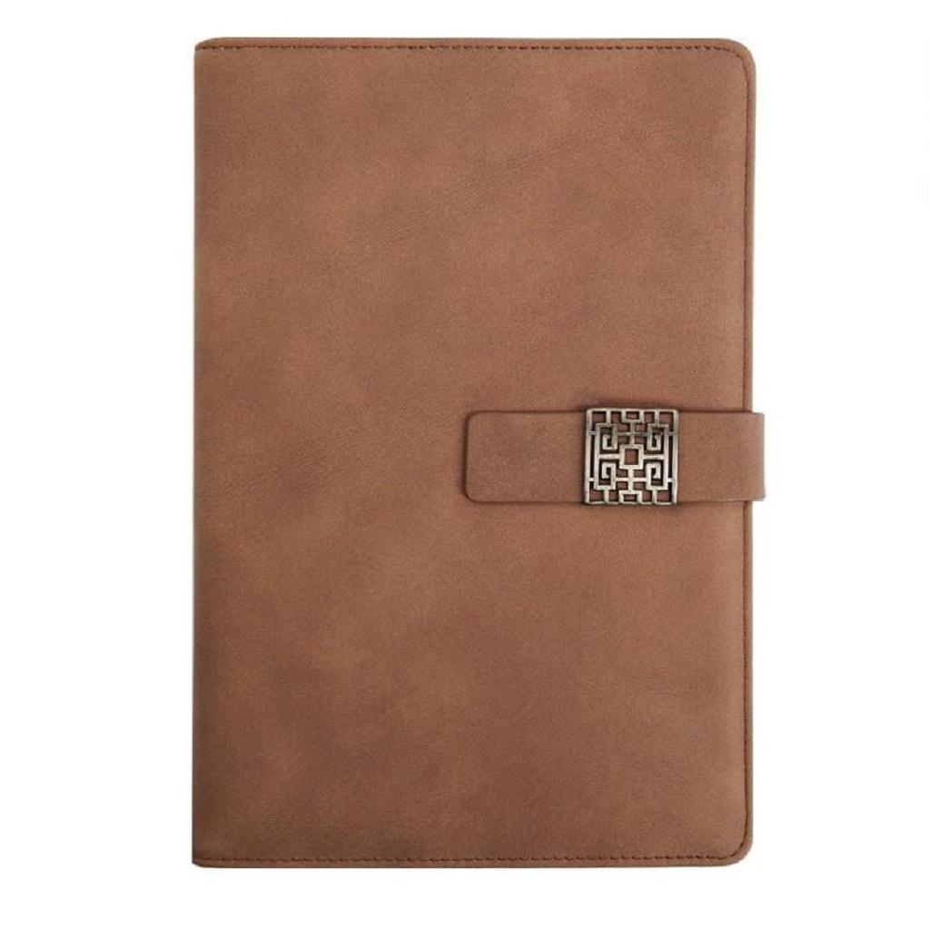 A5 Executive Notebooks Ruled 180Pages Journal Diary Subject Present Brown