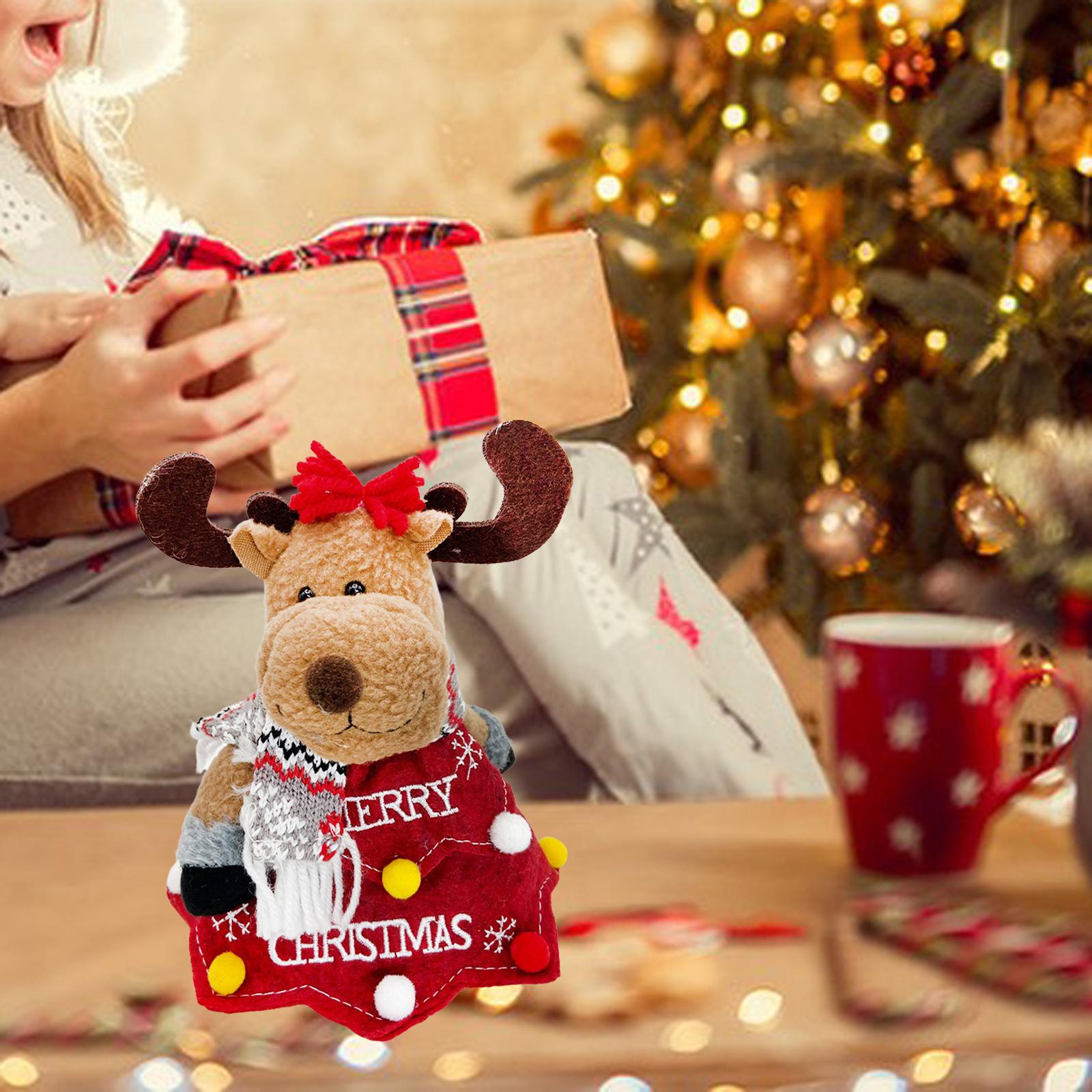 3d Christmas Ornaments Reusable for Wrapping Deer