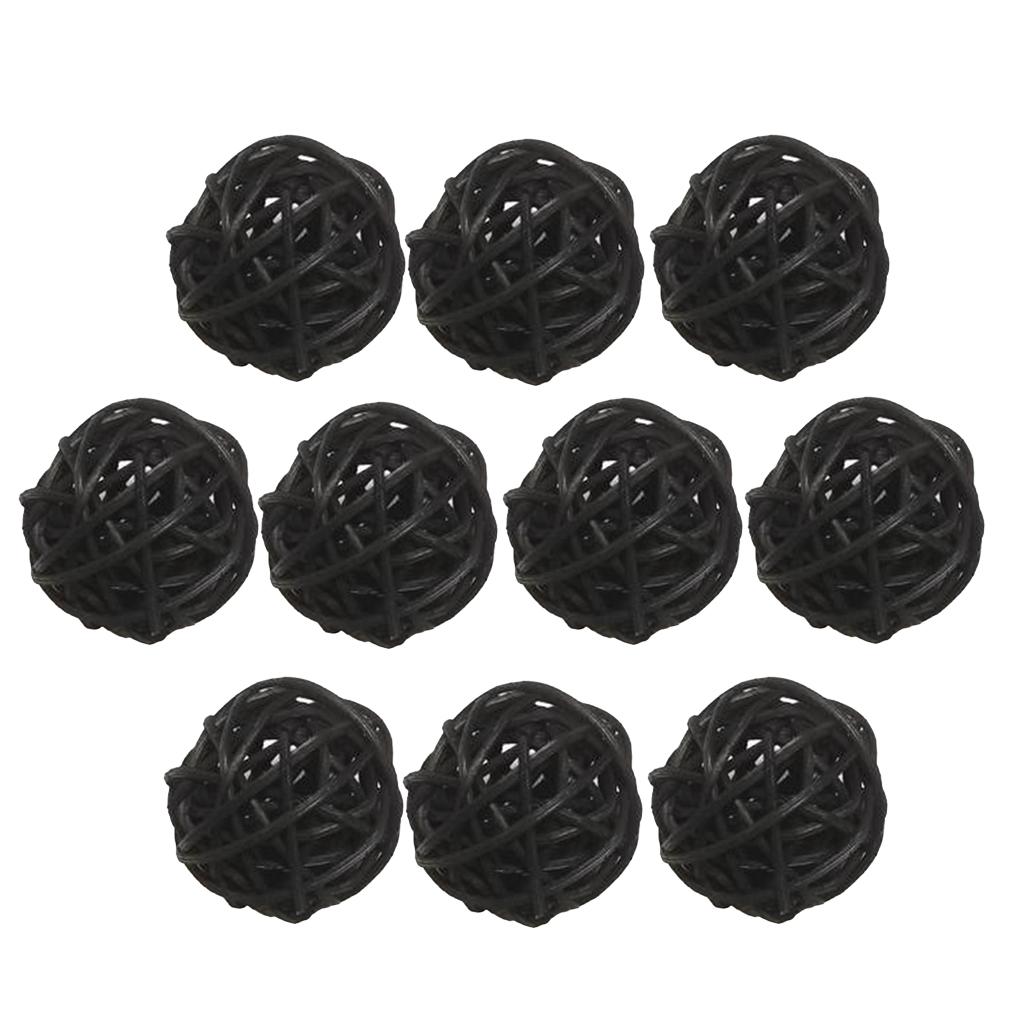 Wicker Rattan Balls Decorative Crafts