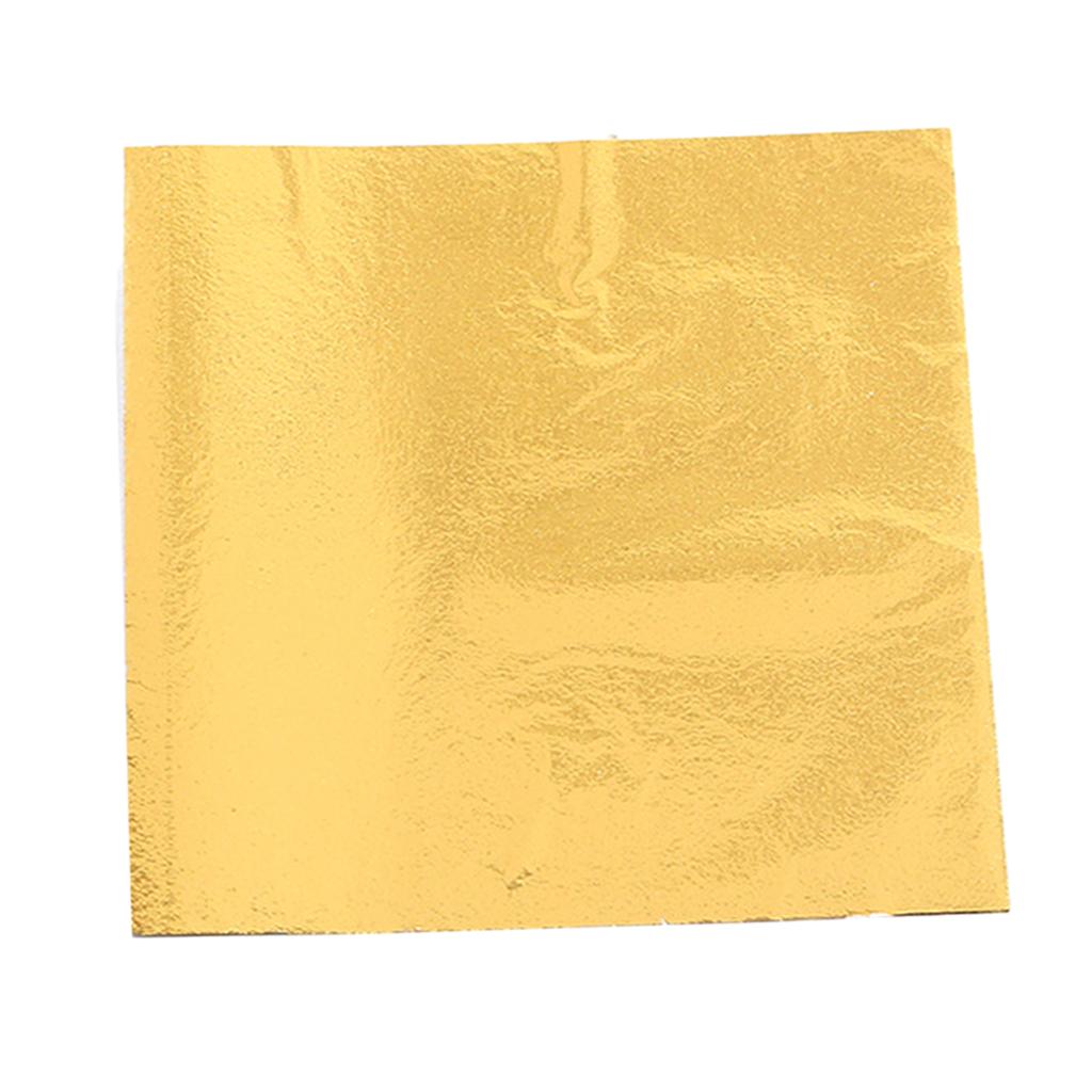 Imitation Gold Leaf Transfer Leaf Foil Gilding Crafting DIY Golden