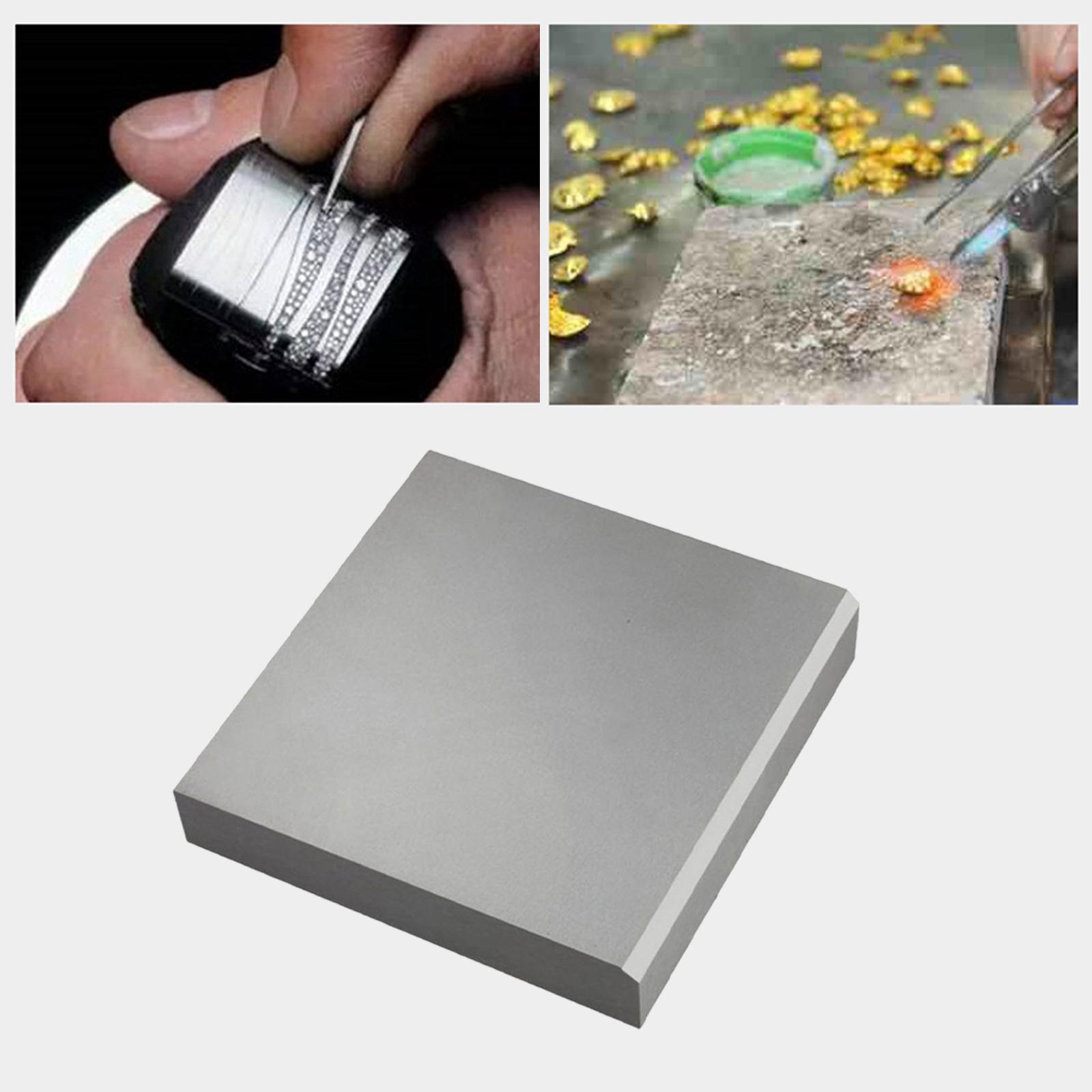 Professional Jewelry Making Tool Flat Bench Block for Jewelry Repair Shaping