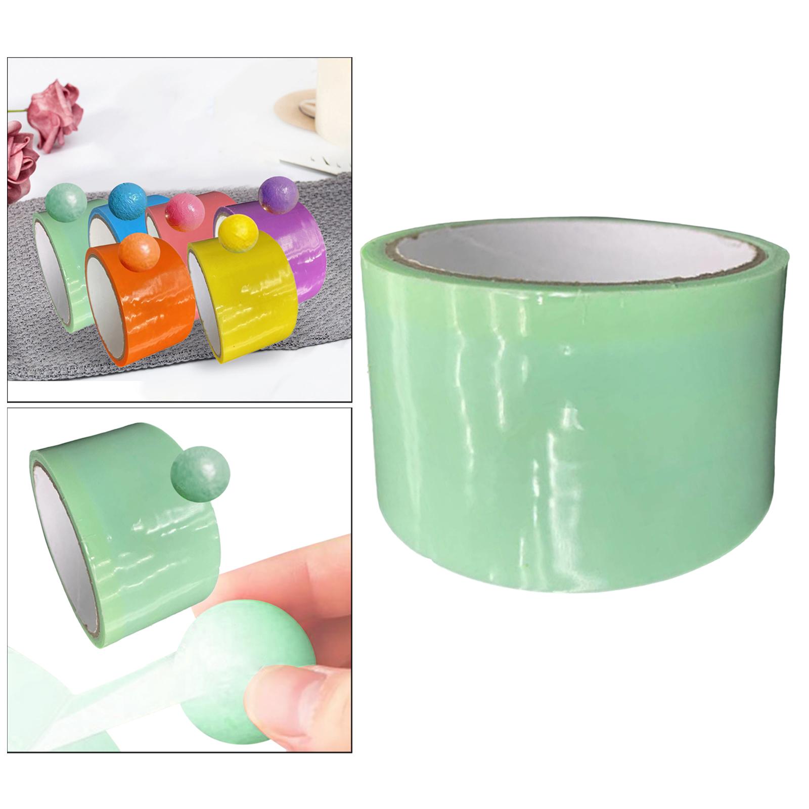 Creative Sticky Ball Tape Making Ball Craft Birthday Gifts Supplies 20M Green