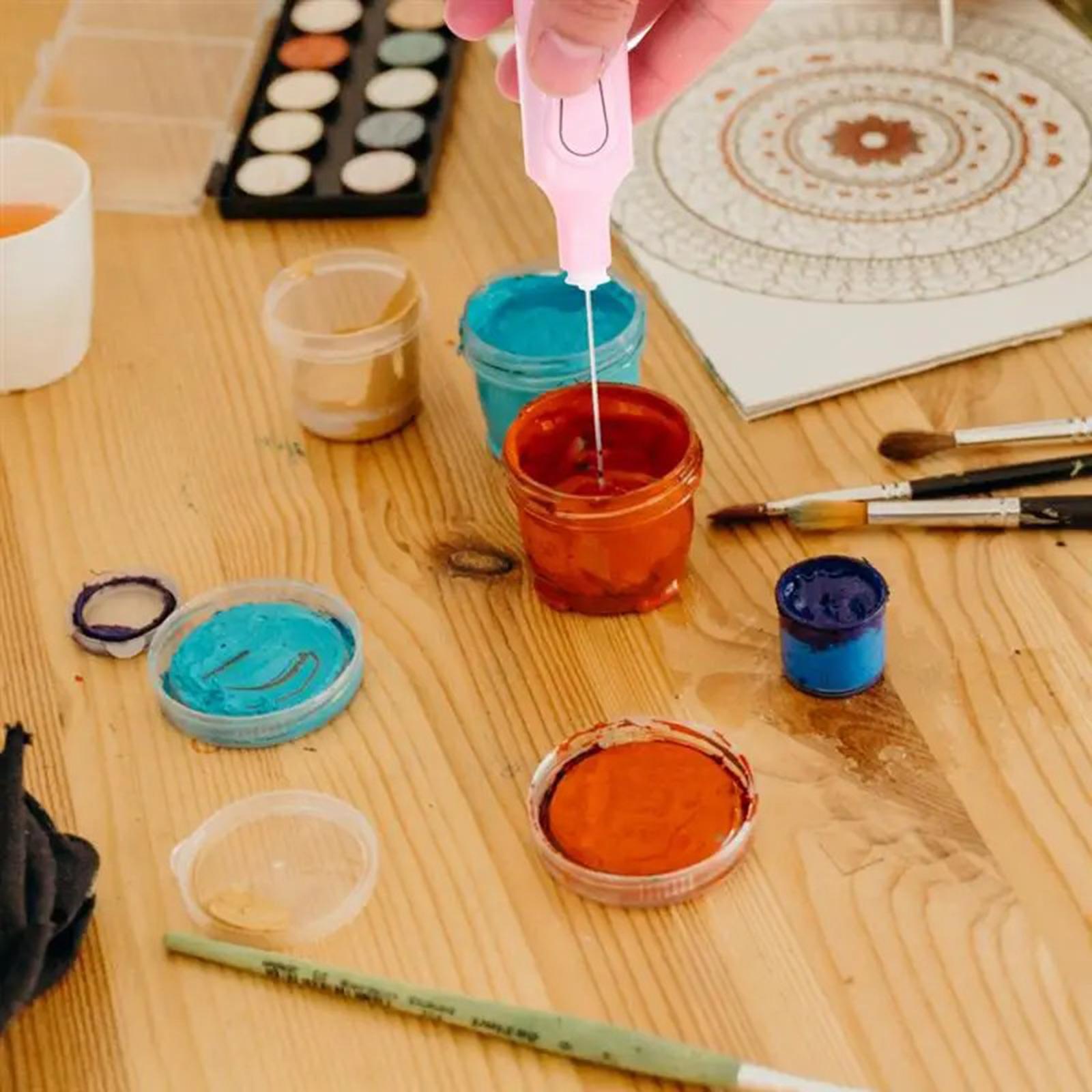 Electric Paint Mixer Electric Pigment Stirrer Mixer for Art Painting Drawing