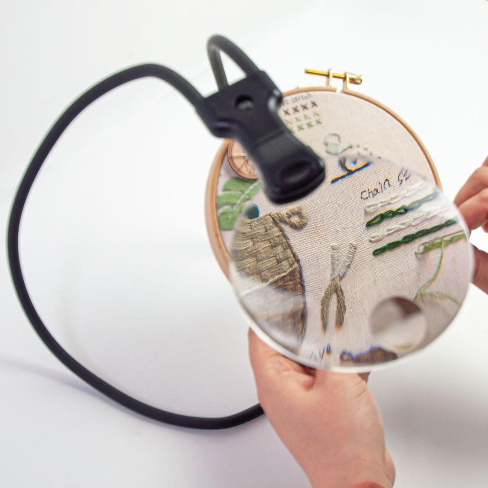 Neck Wear Magnifying Glass Portable Sewing Embroidery Magnifiers for Reading
