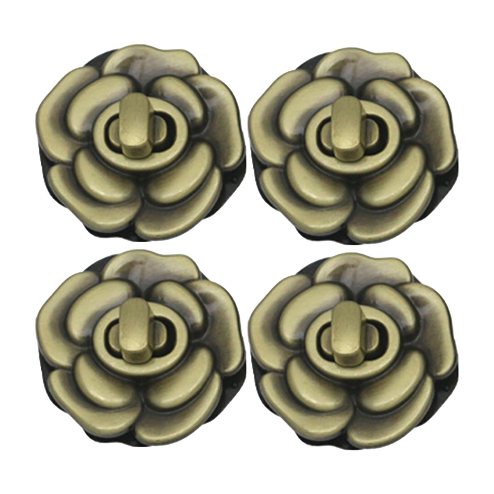 Bag Twist Locks Bronze