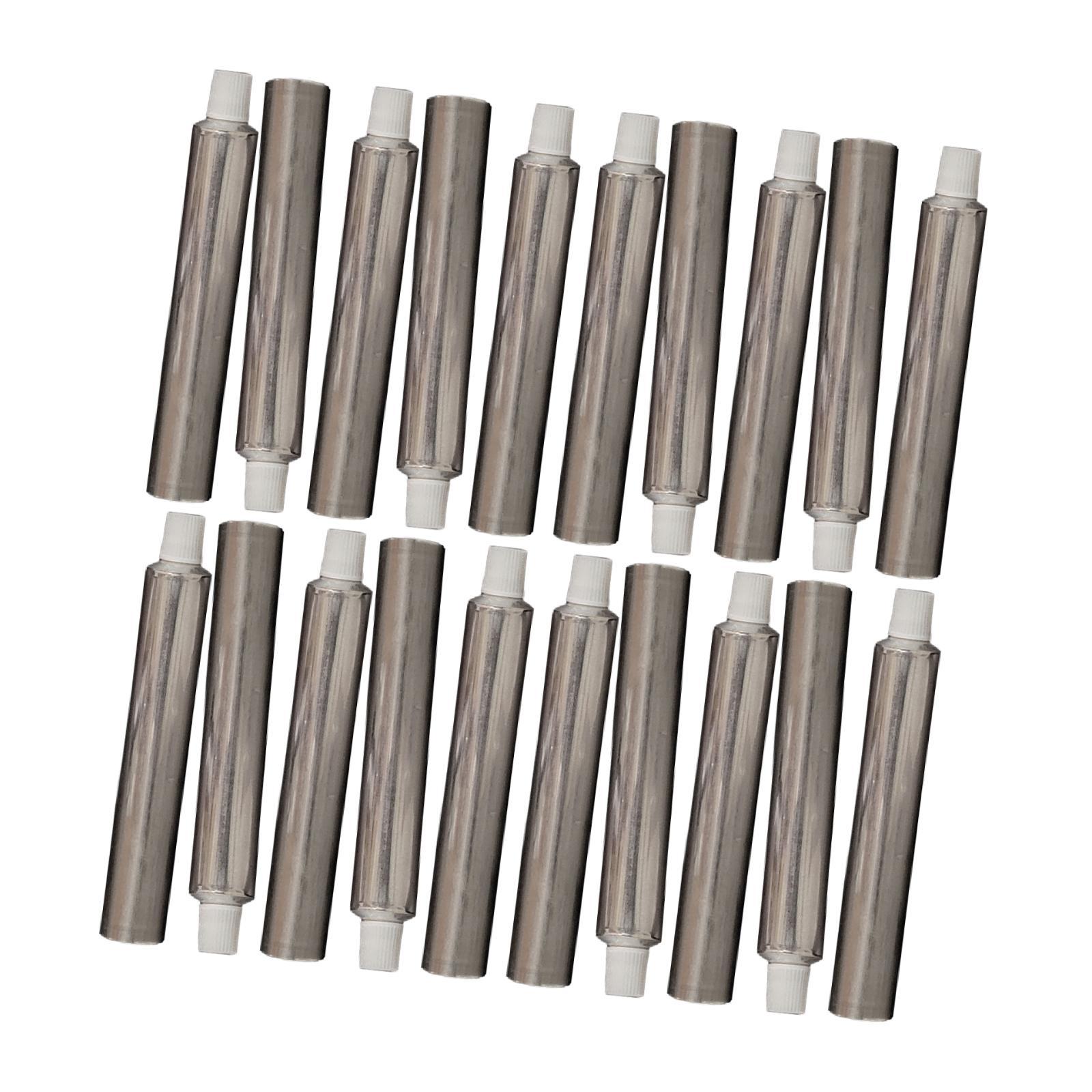 Aluminum Paint Tubes 20Pcs 10ml