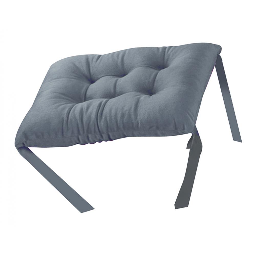 Student Rectangle Chair Pads Classroom Bench Soft Seat Cushion Dark Gray