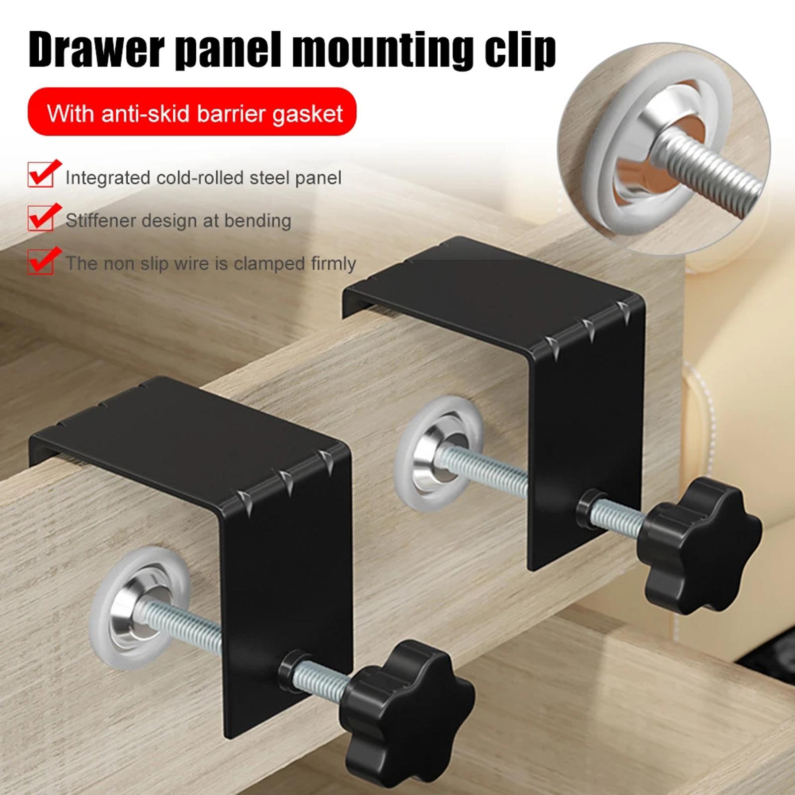 Cabinet Drawer Jig Adjustable for Mounting Drawer Front Panel Wooden Furniture