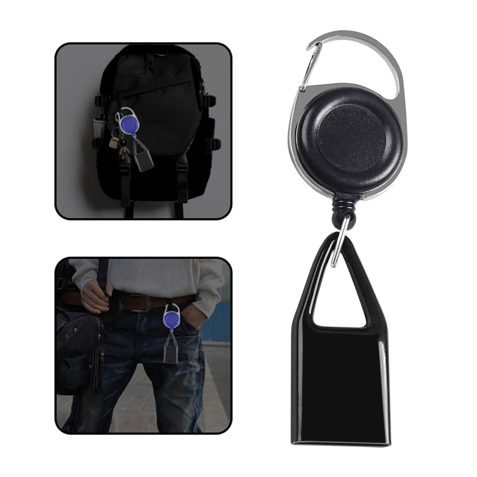 Safe Stash Clip Kitchen Gadgets Smoking Accessories Retractable Lighter Belt Black