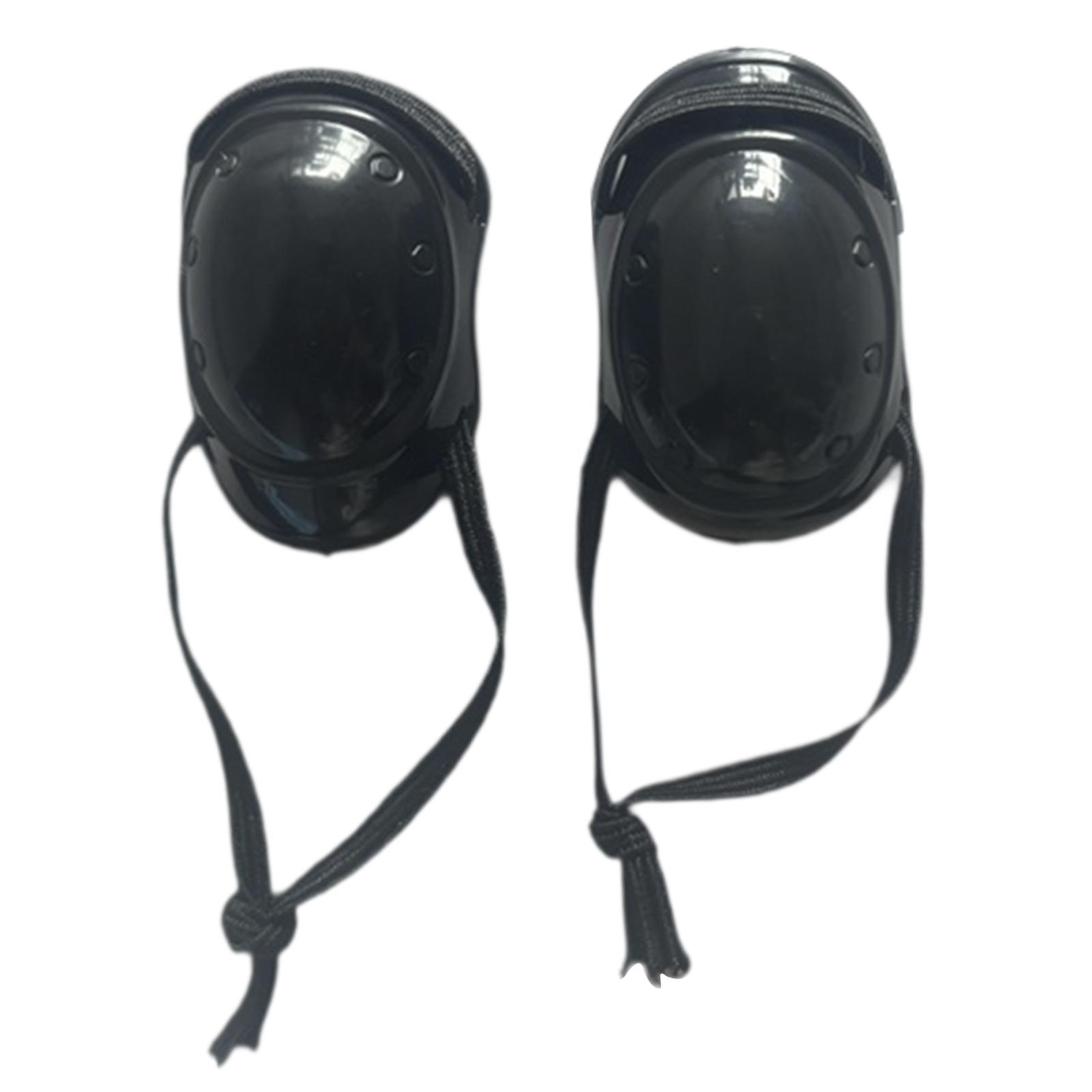 Doll Knee Pads Black