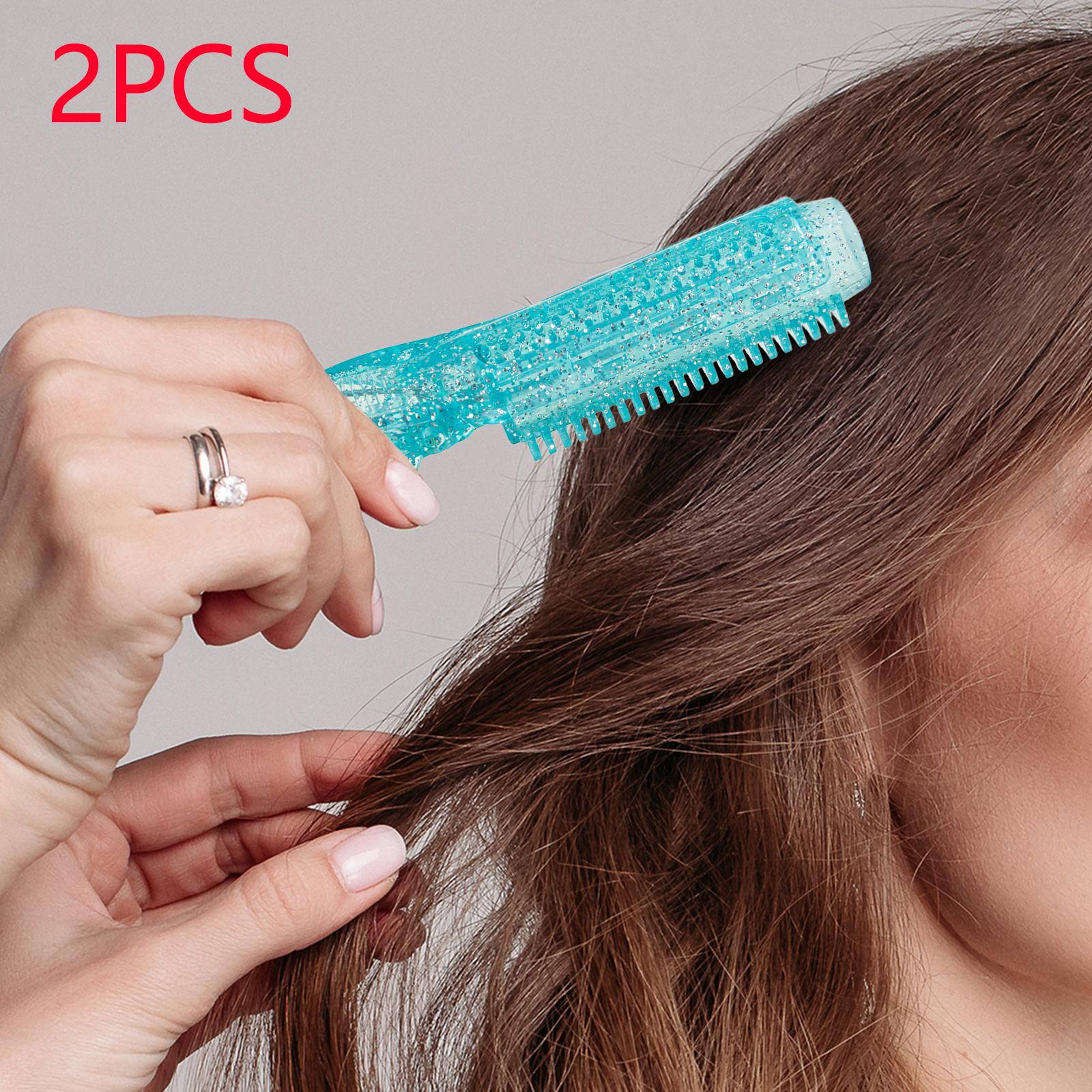 2Pcs Volumizing Hair Clips Hair Volume Clips for Styling Long and Short Hair blue