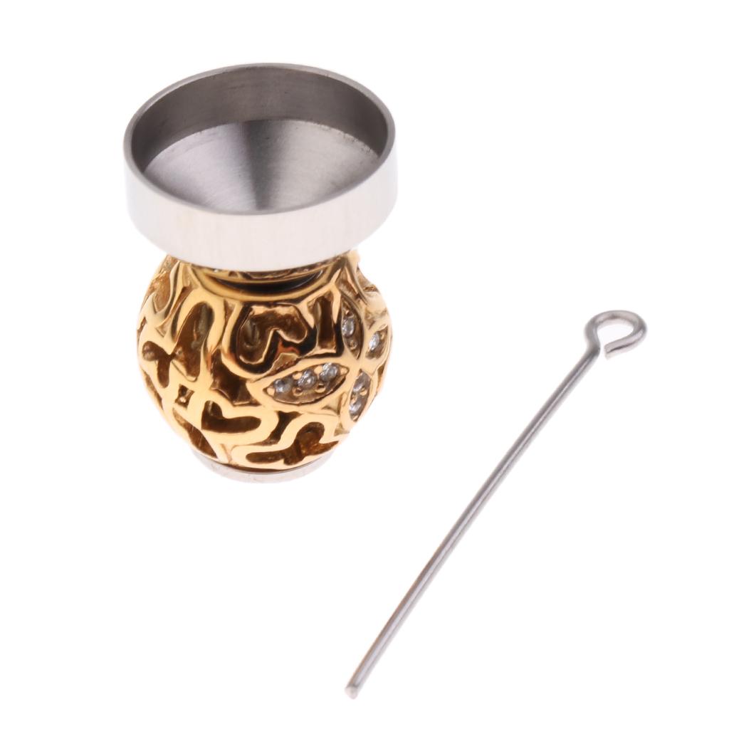 Set of Pet Dog Urn Pendant Necklace Cremation Ashes Premium Keepsake #9