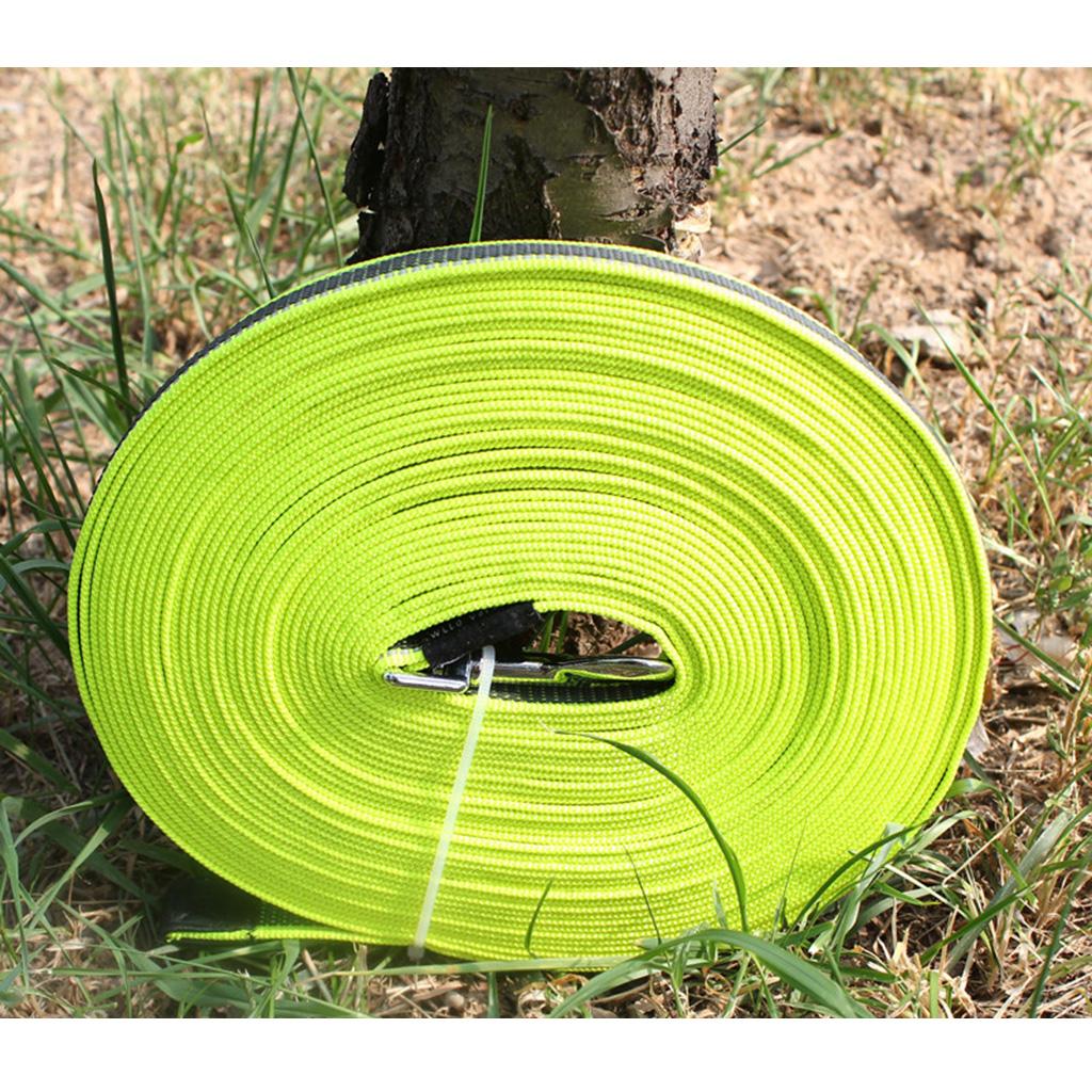 Durable Nylon Braided Dog Leash Pet Dog Training Tracking Obedience Rope 10m